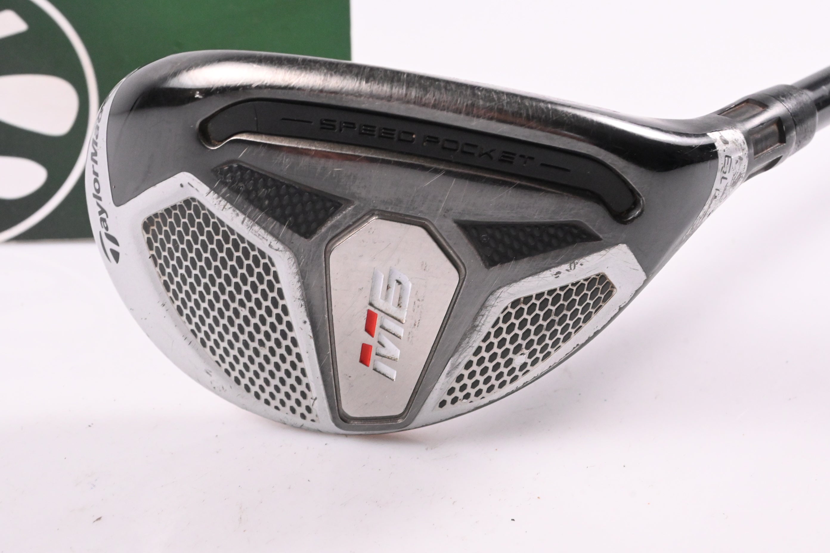 Taylormade M6 #3 Hybrid / 19 Degree / Regular Flex Fujikura Atmos Orange 6 Shaft