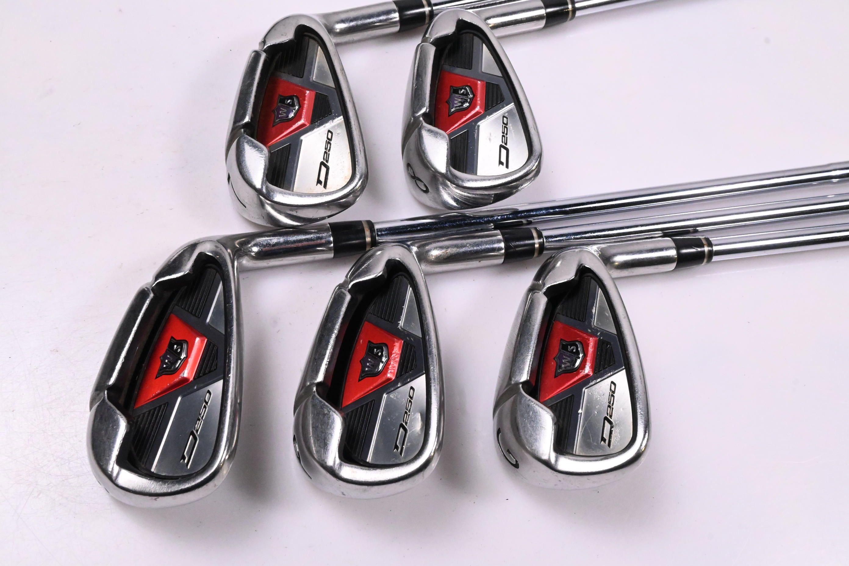 Wilson D250 Irons / 7-PW+GW / UniFlex Wilson Shafts
