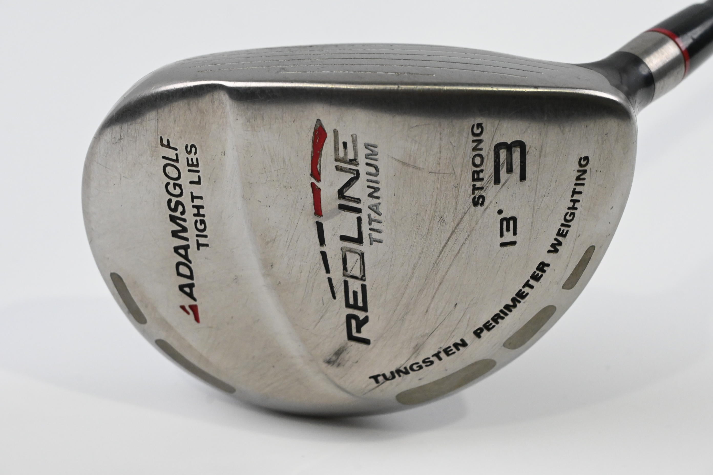 Adams Redline #3 Wood / 13 Degree / Regular Flex Fujikura G75 Shaft