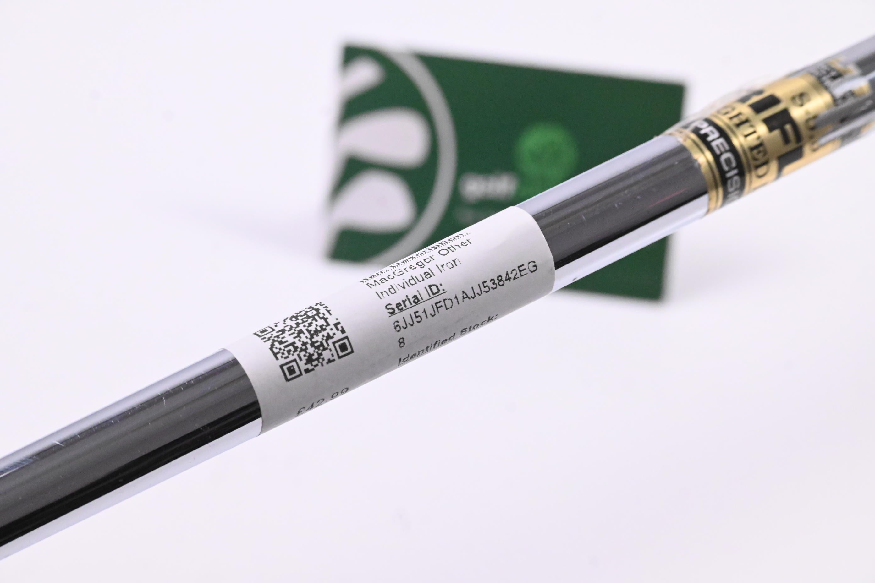 MacGregor V-Foil M565 #6 Iron / Stiff Flex Precision Rifle Flighted Lite Shaft