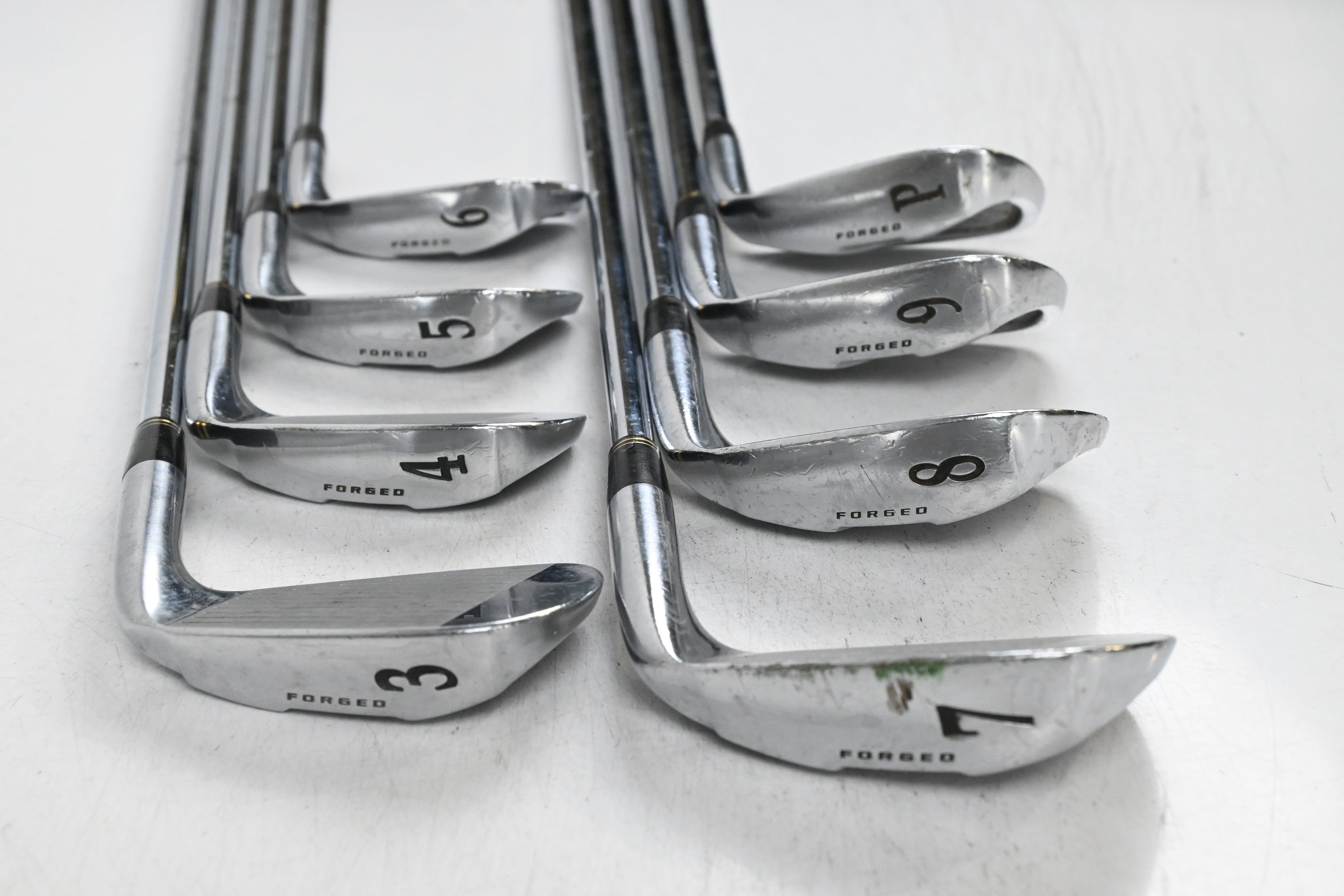 Left Hand Srixon I-506 Irons / 3-PW / Stiff Flex Dynamic Gold S300 Shafts