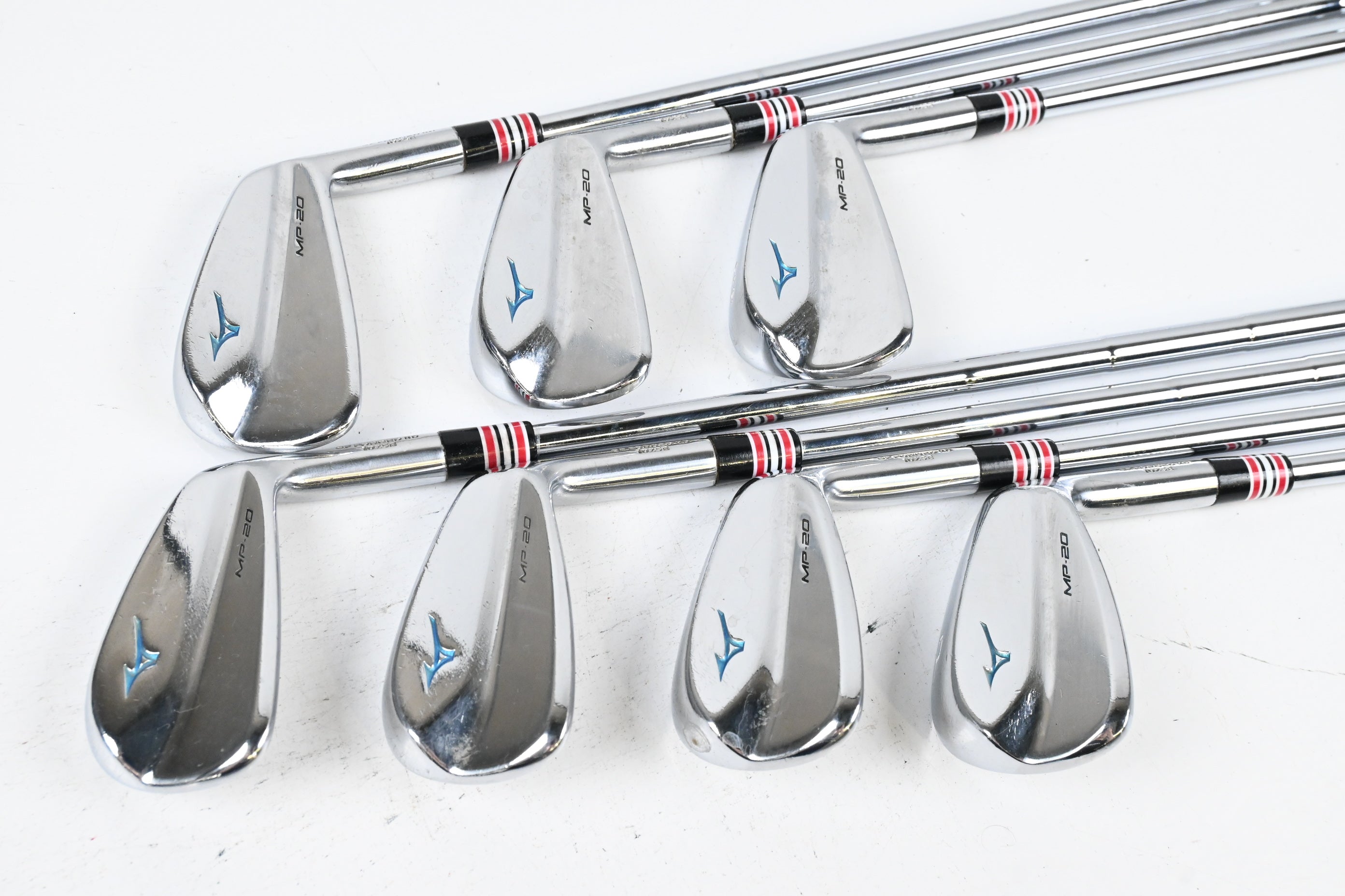Mizuno MP-20 Blade Irons / 4-PW / X-Flex Dynamic Gold X100 120 Shafts