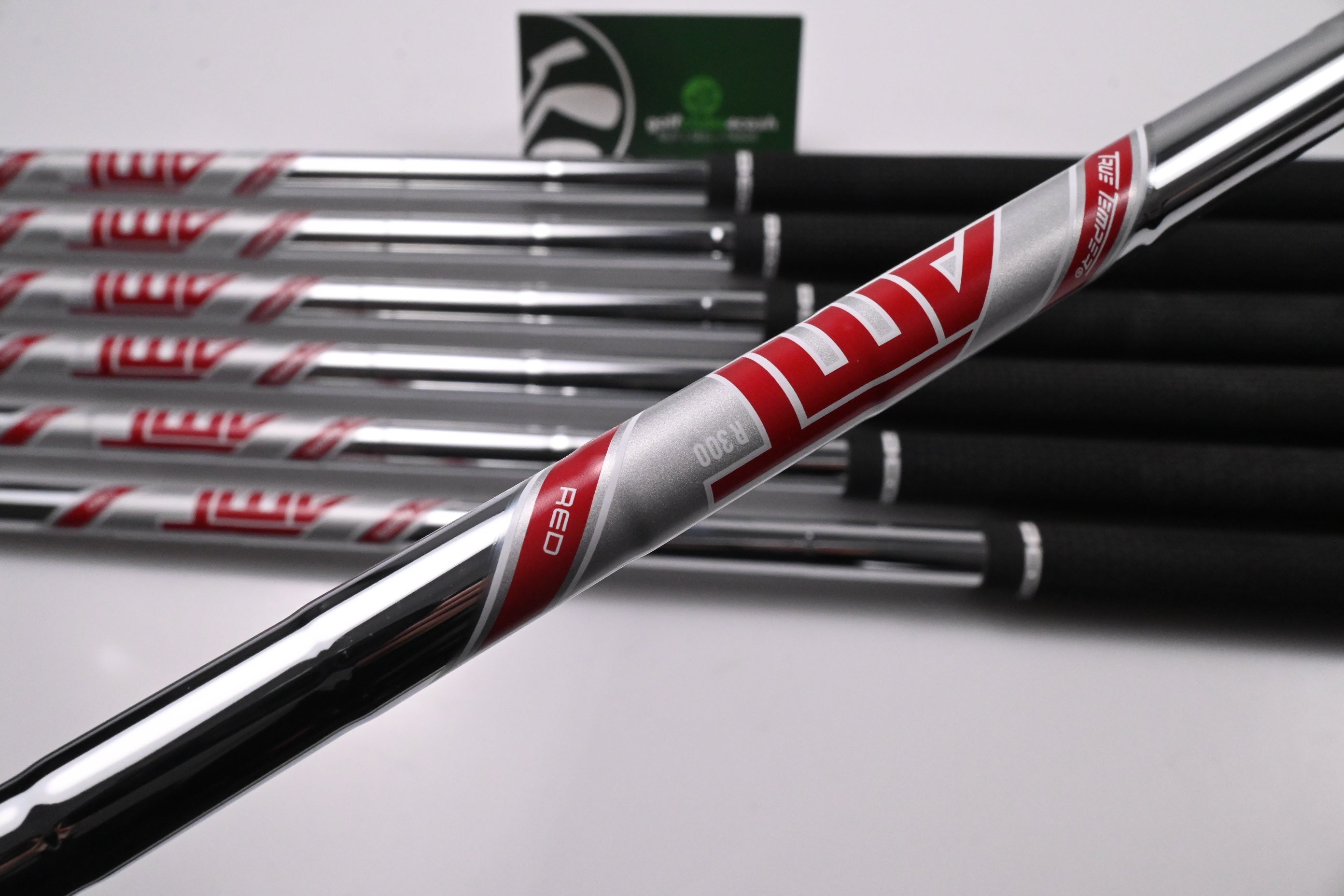 Titleist T350 Irons / 5-PW+48° / Regular Flex AMT Red R300 Shafts