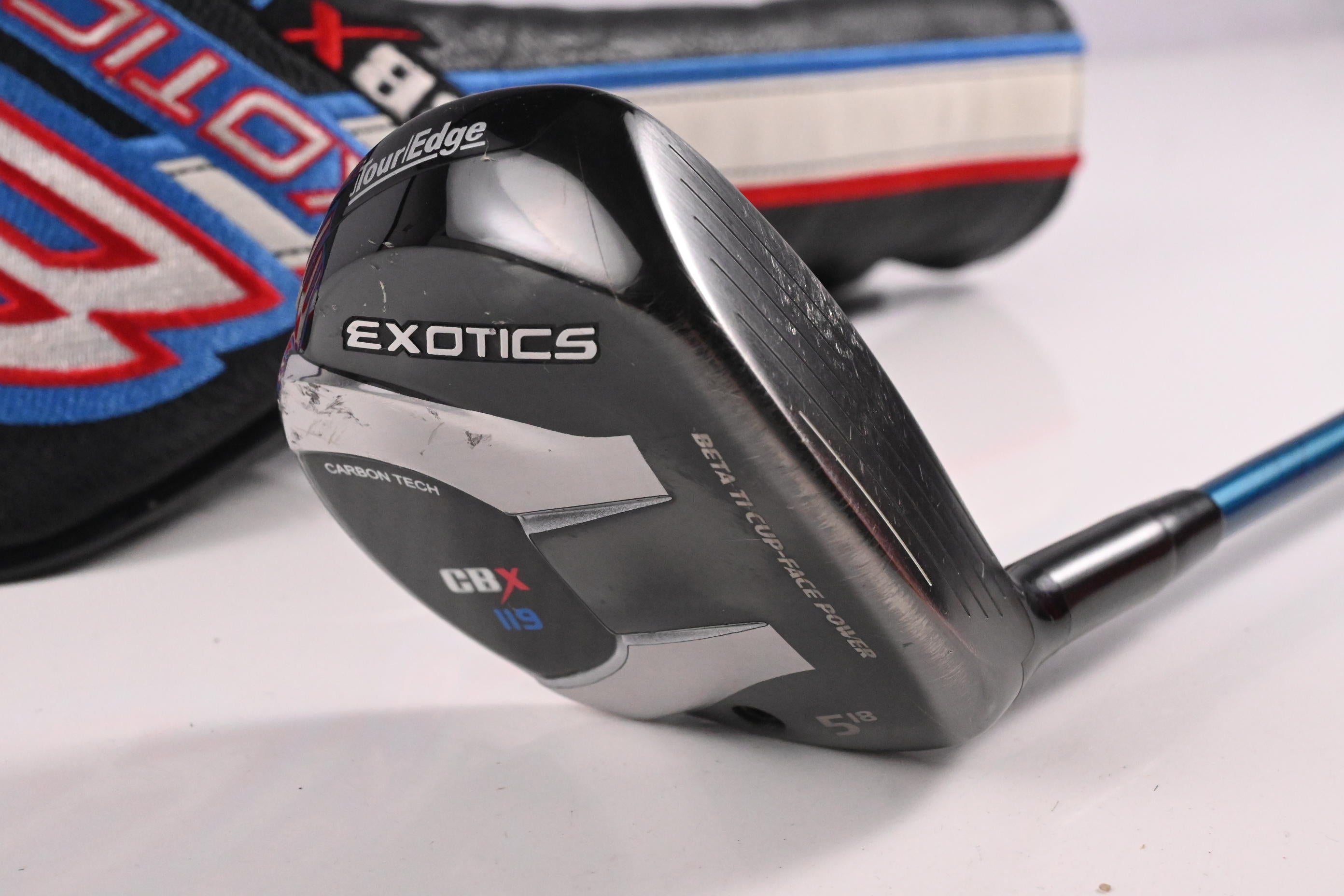 Tour Edge CBX 119 #3 Wood / 15 Degree / Stiff Flex HZRDUS Smoke Black 60 Shaft