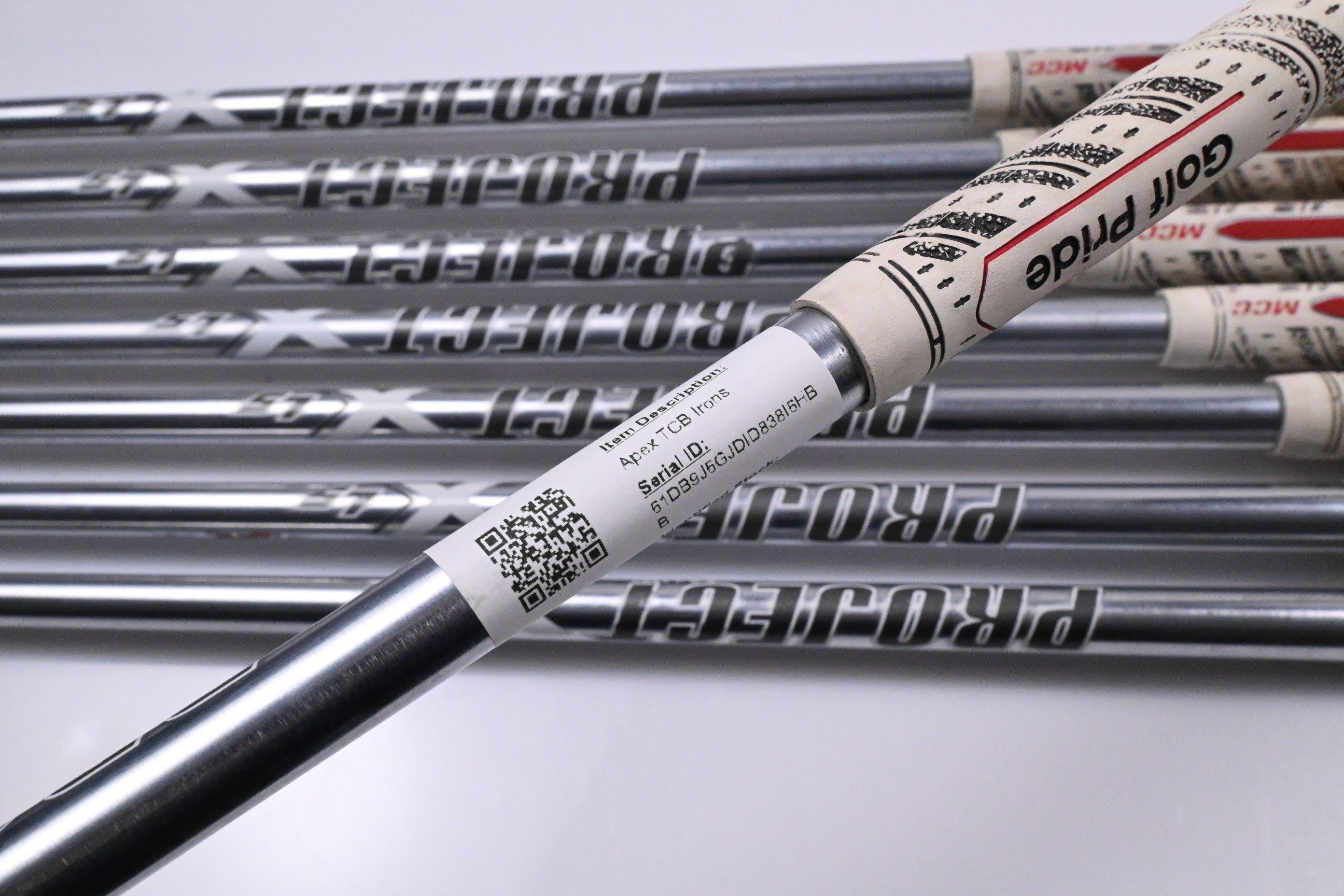 Callaway Apex TCB Irons / 3-PW / Stiff Flex Project X IO 120 Shafts