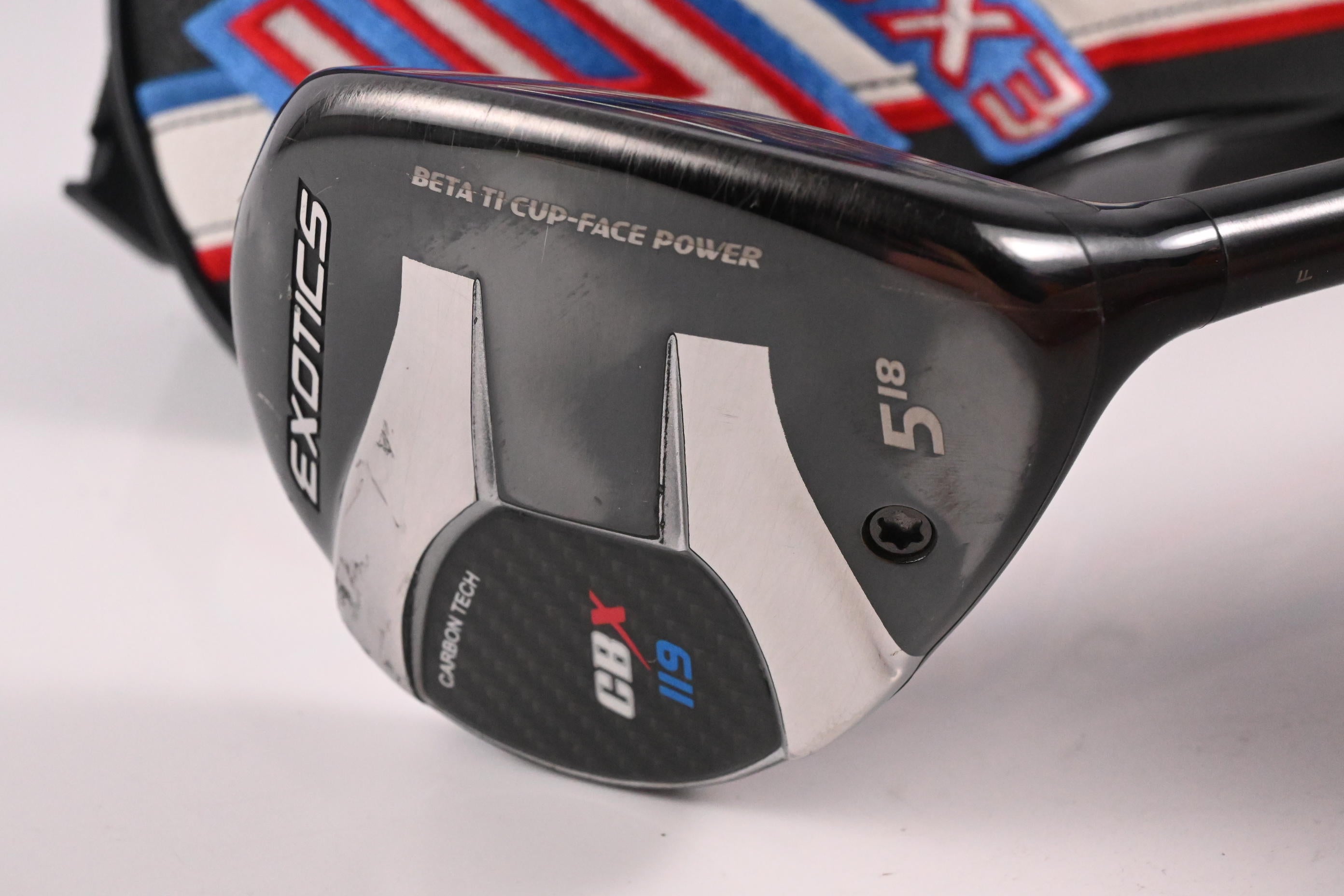 Tour Edge CBX 119 #3 Wood / 15 Degree / Stiff Flex HZRDUS Smoke Black 60 Shaft