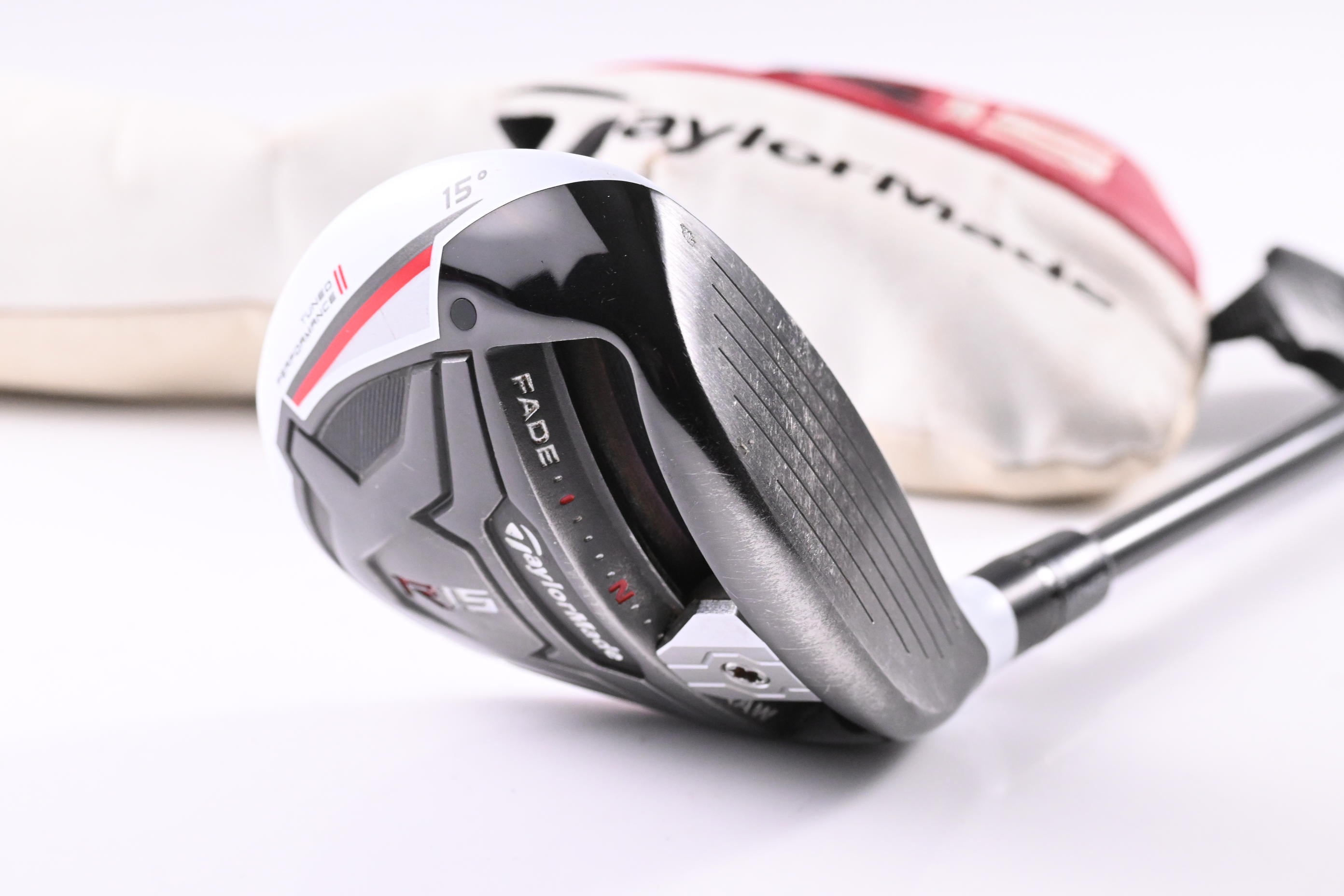 Taylormade R15 #3 Wood / 15 Degree / Stiff Flex Aldila Rouge Silver 70 Shaft