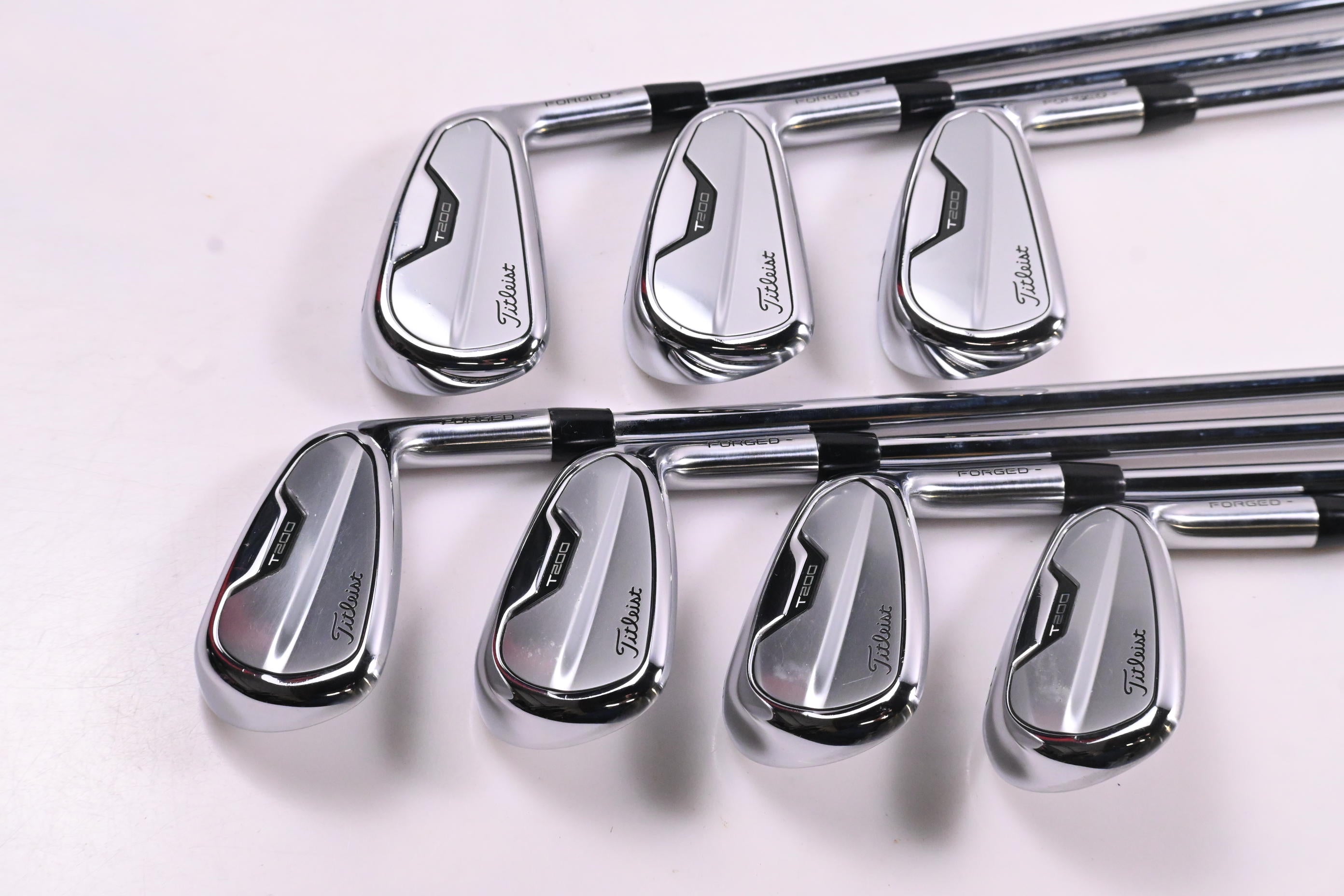 Titleist T200 2021 Irons / 5-PW / Regular Flex AMT Black R300 Shafts