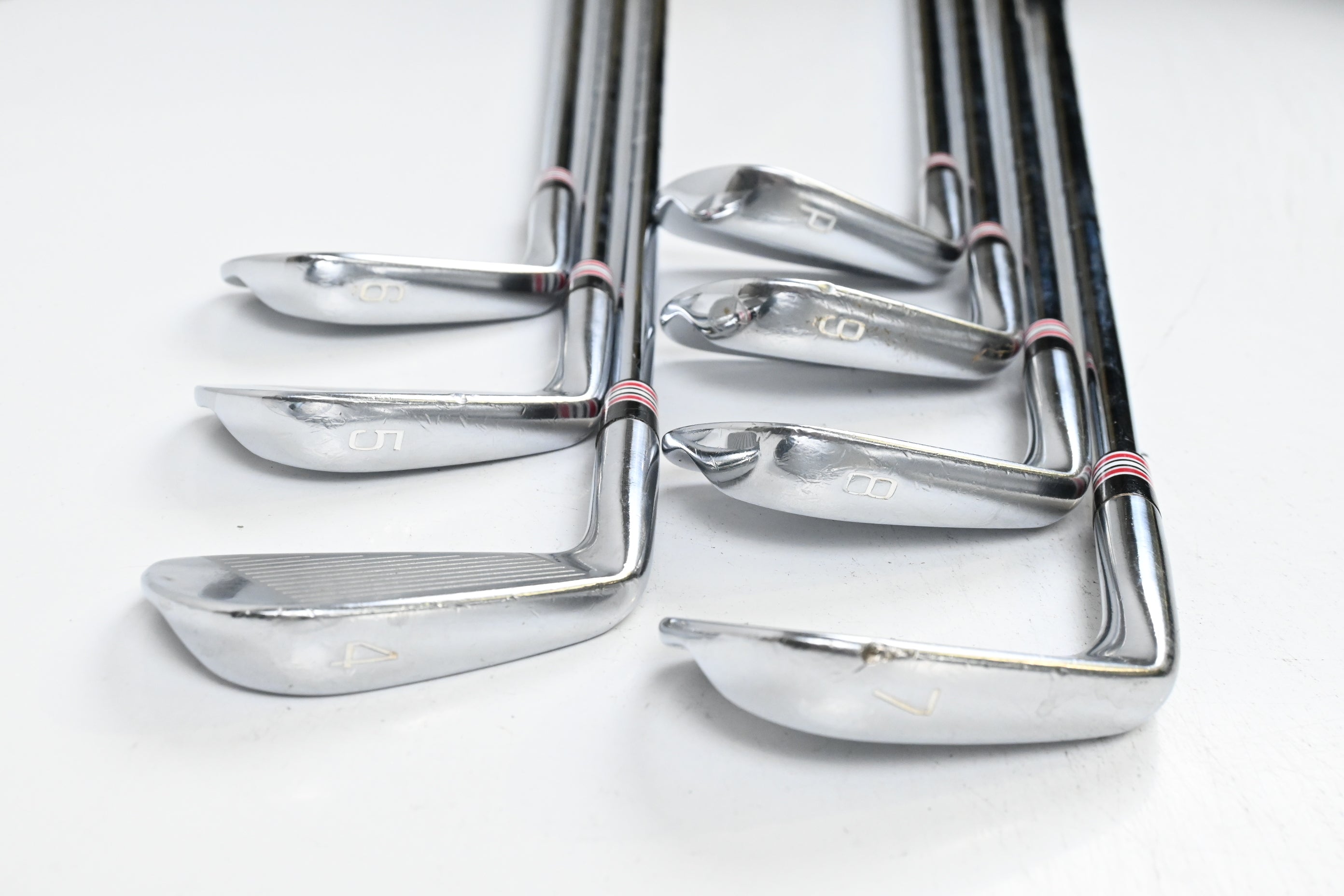 Mizuno MP-20 Blade Irons / 4-PW / X-Flex Dynamic Gold X100 120 Shafts