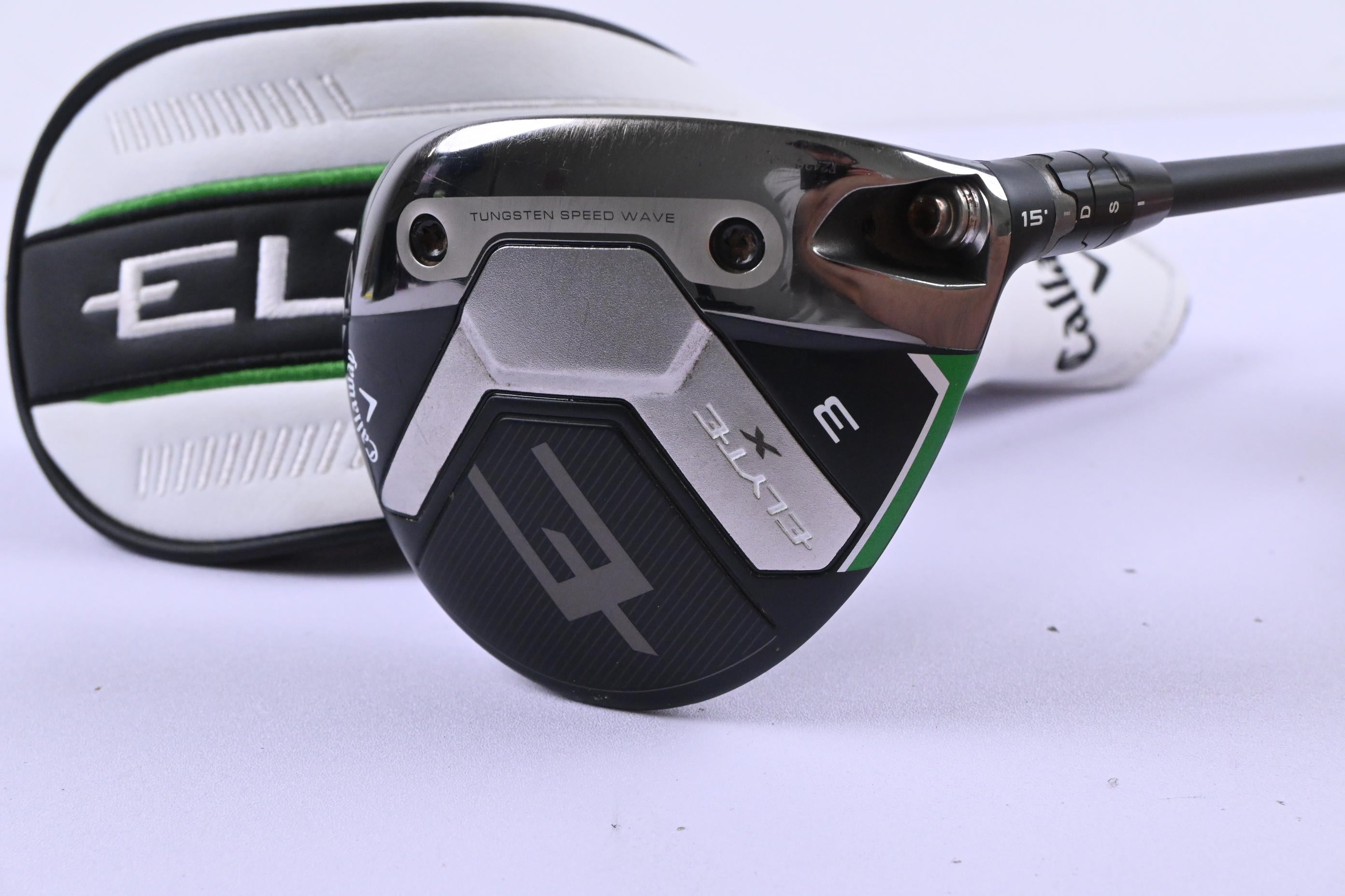 Callaway Elyte X #3 Wood / 15 Degree / Senior Flex Vanquish 5 Shaft