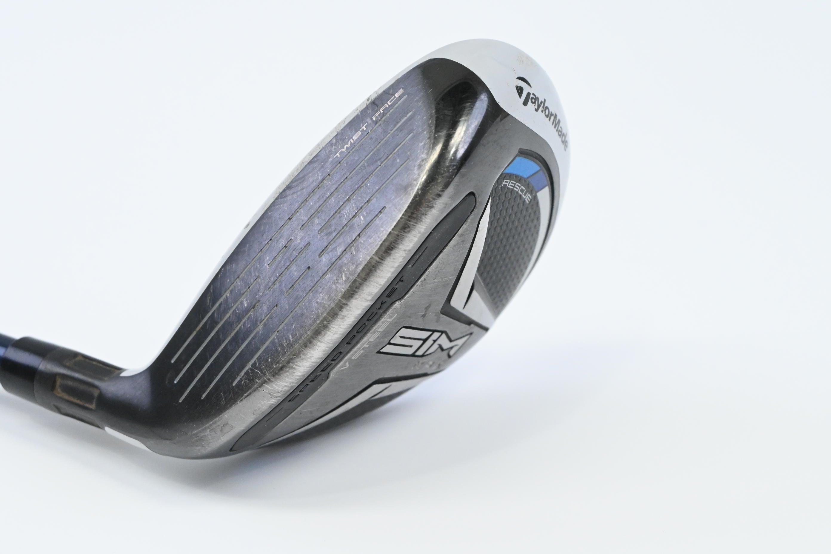 Left Hand Taylormade SIM Max #3 Hybrid / 19 Degree / Regular Flex Ventus Blue 6