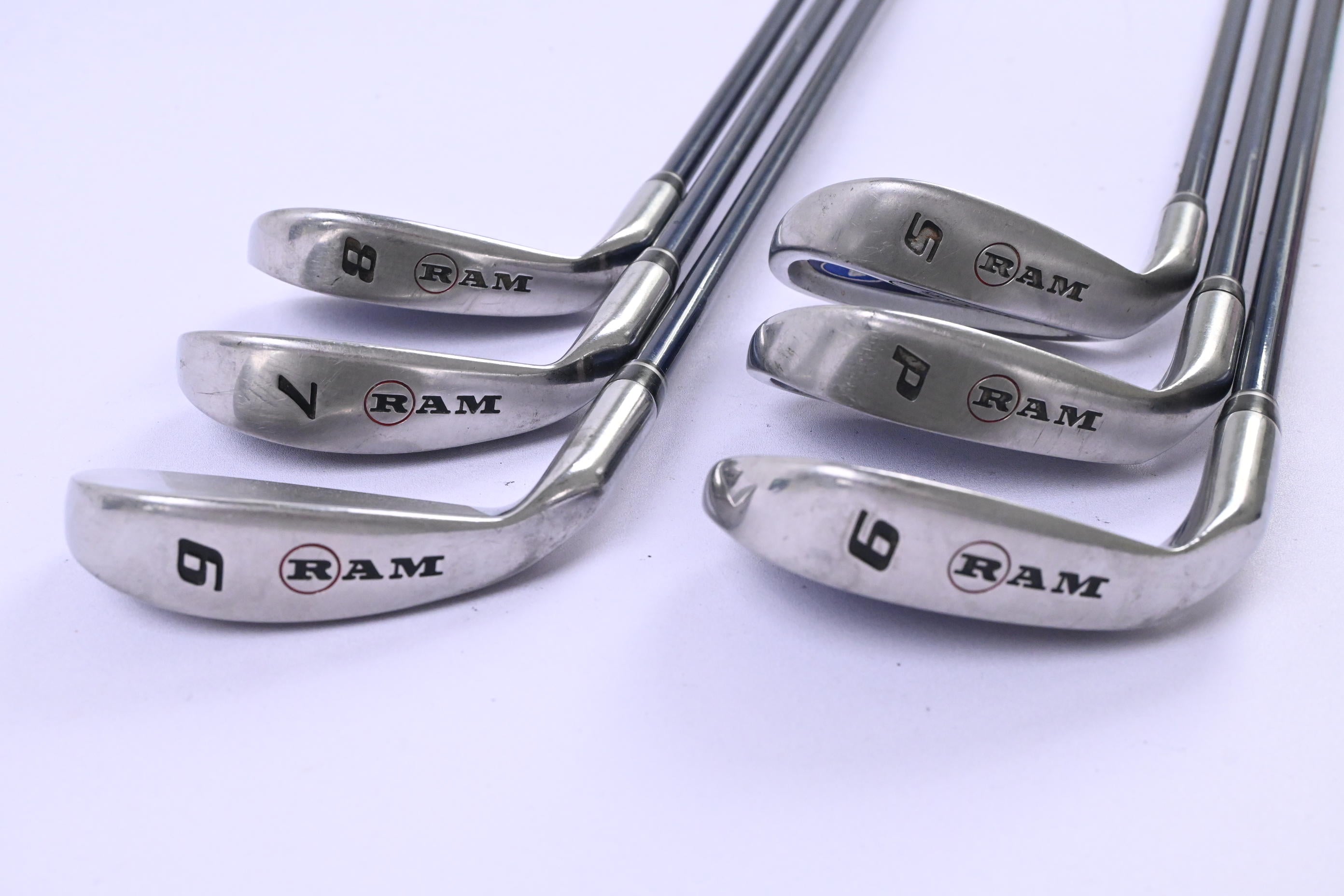 Ladies RAM Wizard II Irons Ladies / 6-PW+SW / Ladies Flex RAM Wizard Shafts