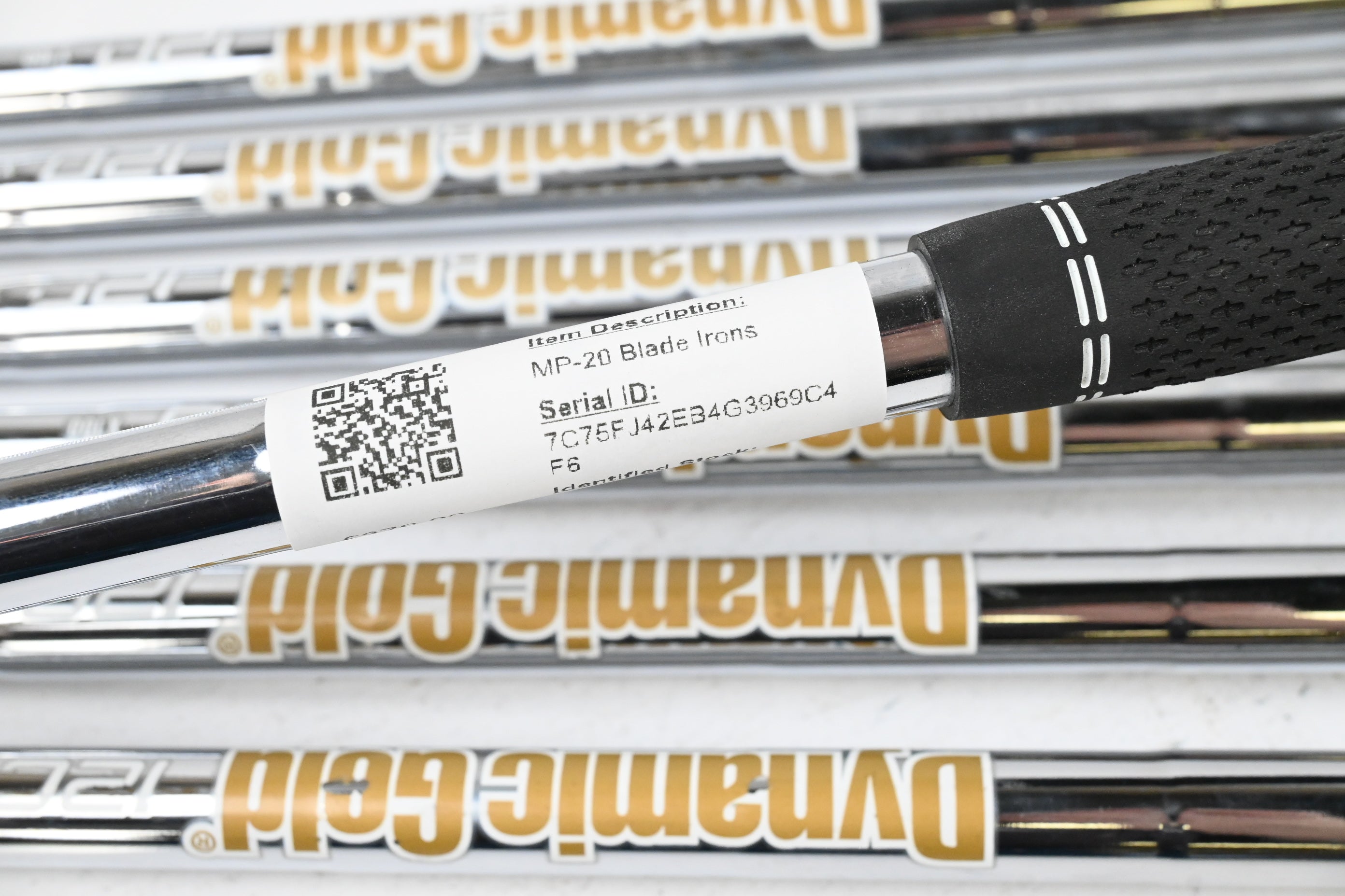 Mizuno MP-20 Blade Irons / 4-PW / X-Flex Dynamic Gold X100 120 Shafts