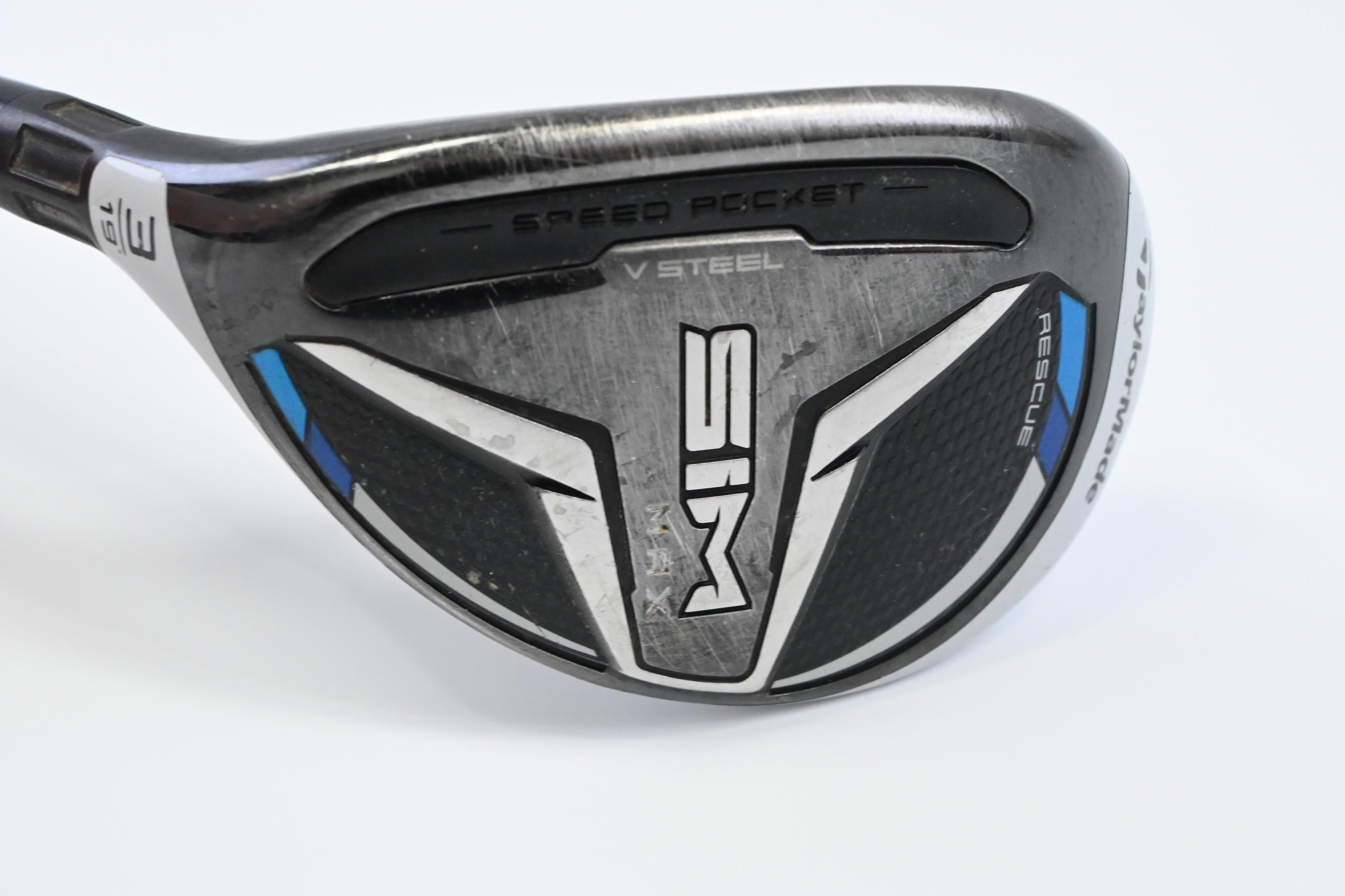 Left Hand Taylormade SIM Max #3 Hybrid / 19 Degree / Regular Flex Ventus Blue 6