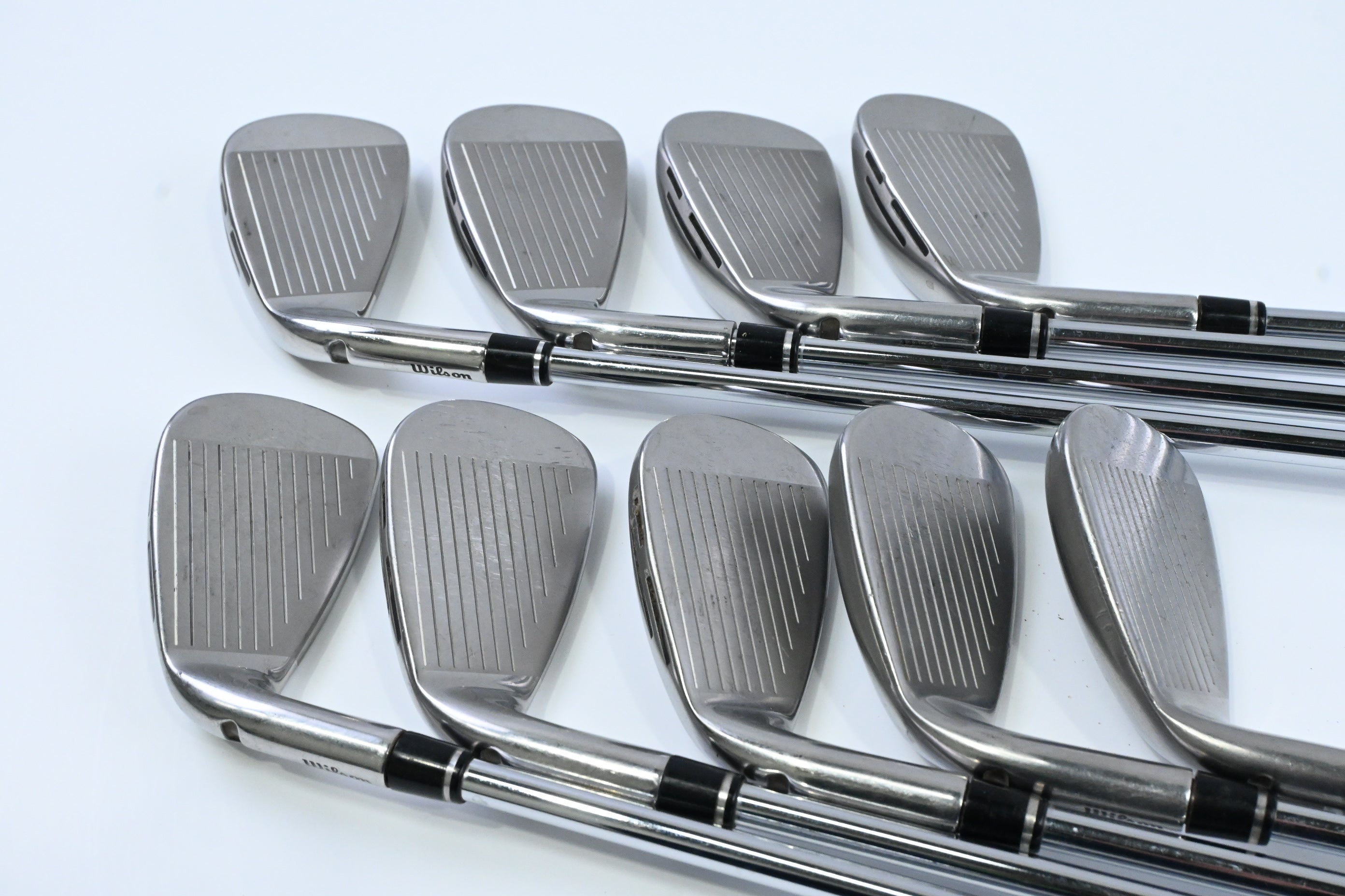 Wilson D9 Irons / 4-PW+GW+SW / Regular Flex KBS MAX Ultralite Shafts