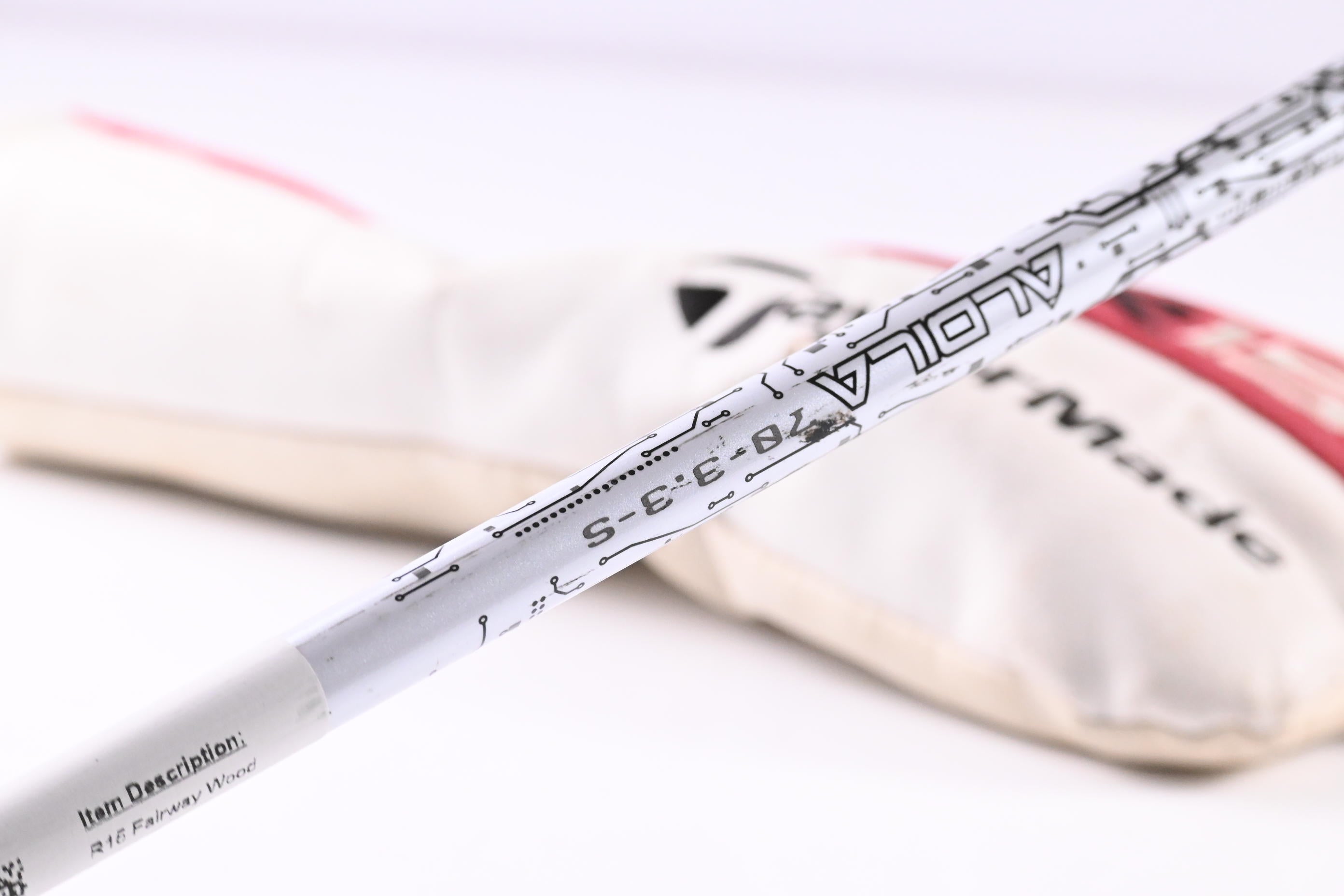 Taylormade R15 #3 Wood / 15 Degree / Stiff Flex Aldila Rouge Silver 70 Shaft