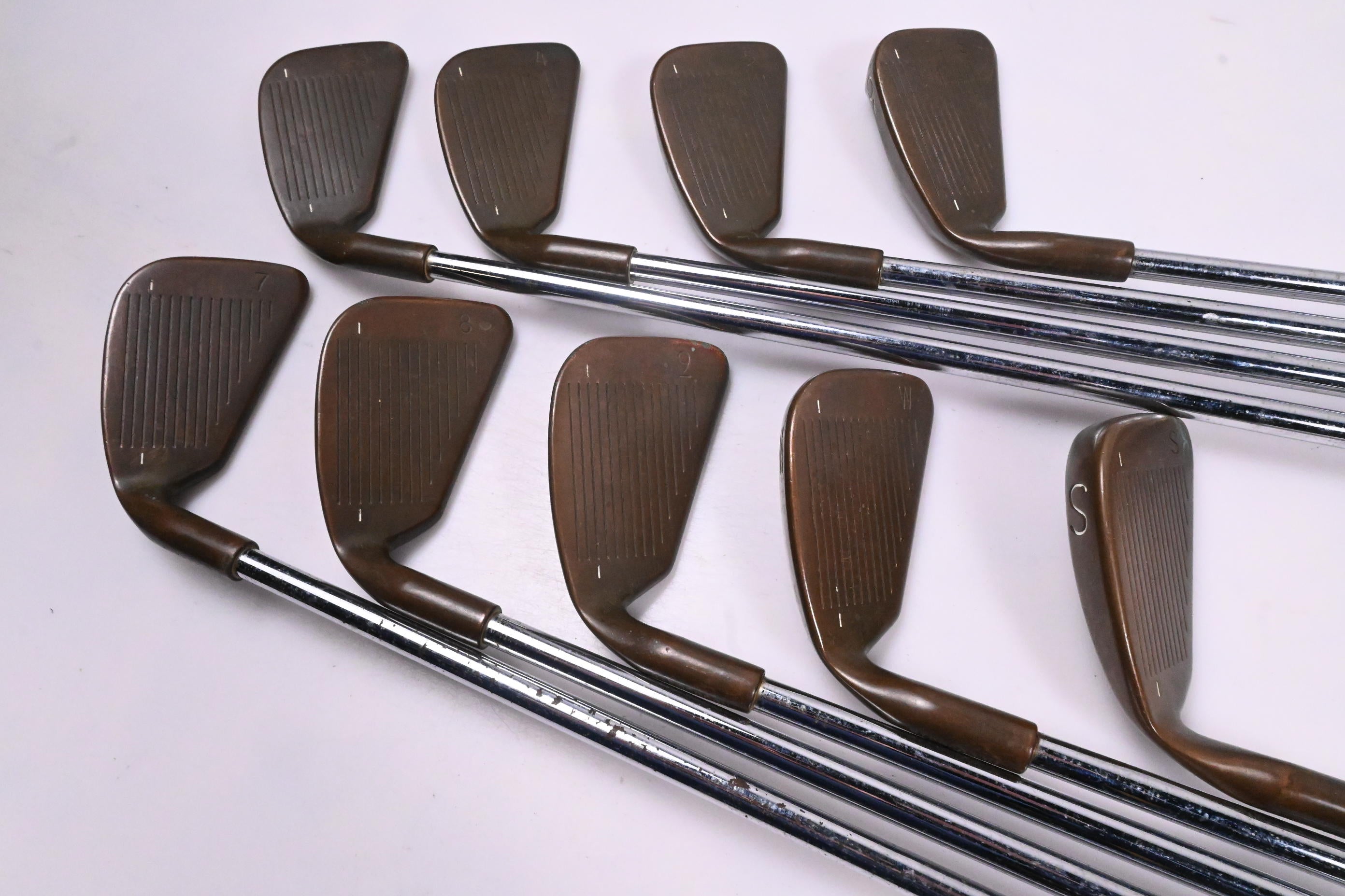 Ping ISI BeCu Irons / 3-PW+SW / Blue Dot / Stiff Flex Ping JZ Shafts
