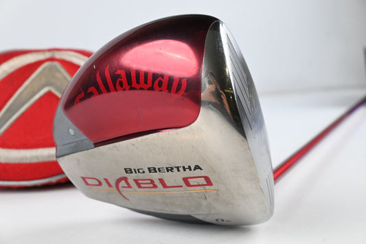 Callaway Big Bertha Diablo Driver / 9 Degree / Stiff Flex Aldila DVS 65 Shaft
