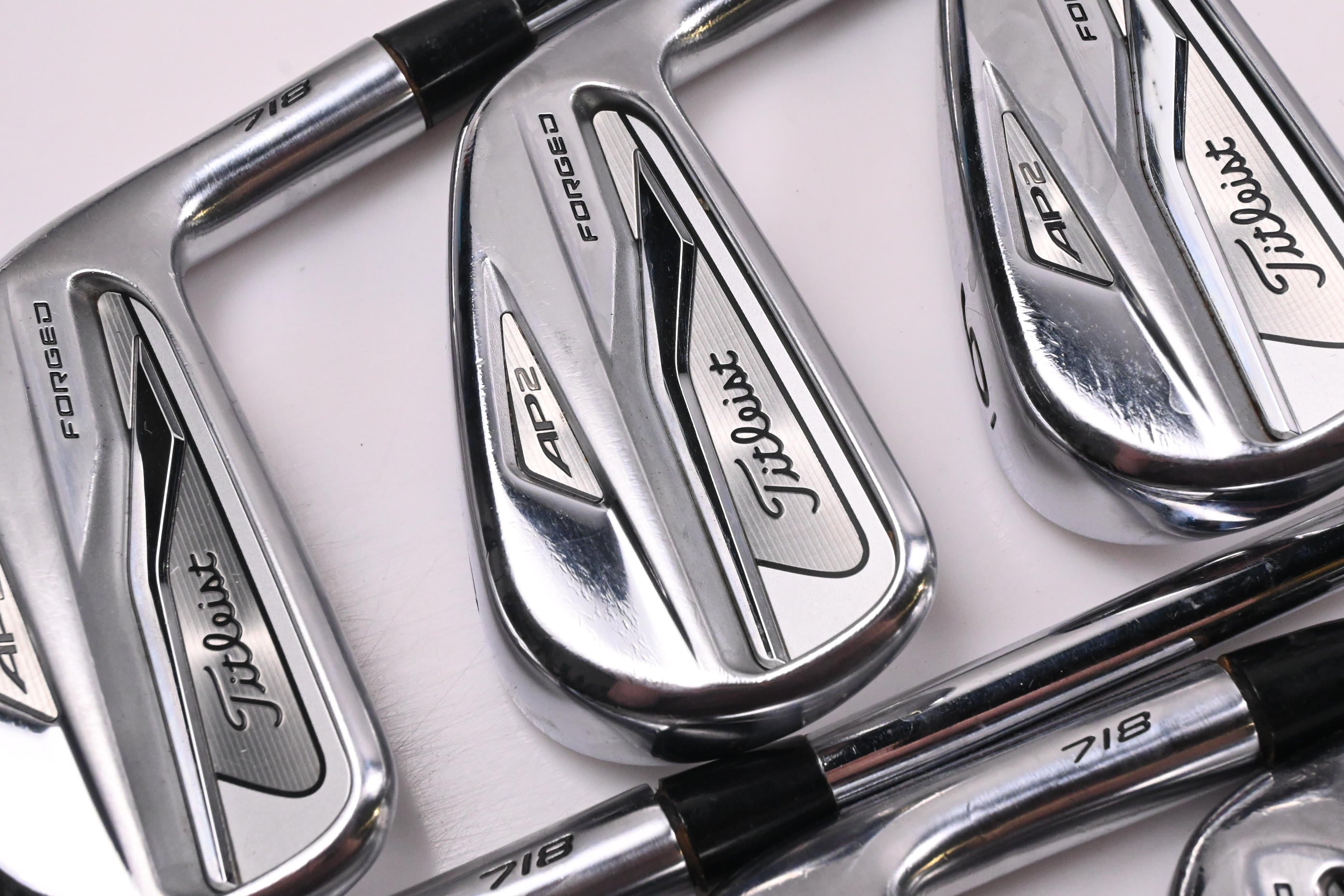 Titleist 718 AP2 Irons / 4-PW / Regular Flex AMT Red R300 Shafts