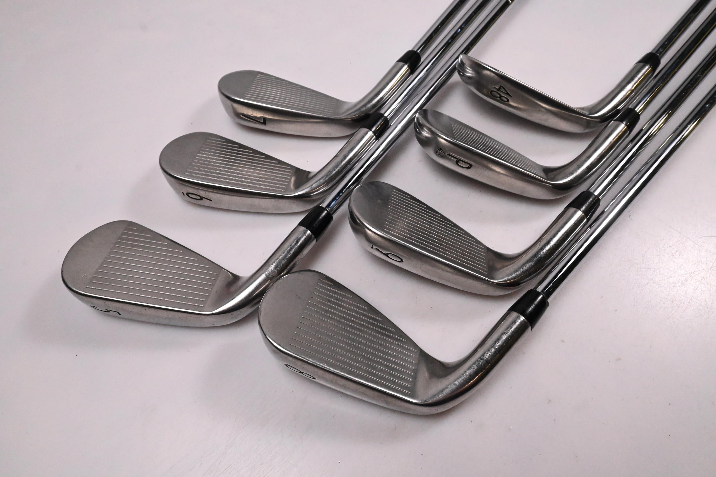 Titleist T300 2019 Irons / 5-PW+48° / Stiff Flex AMT Black S300 Shafts