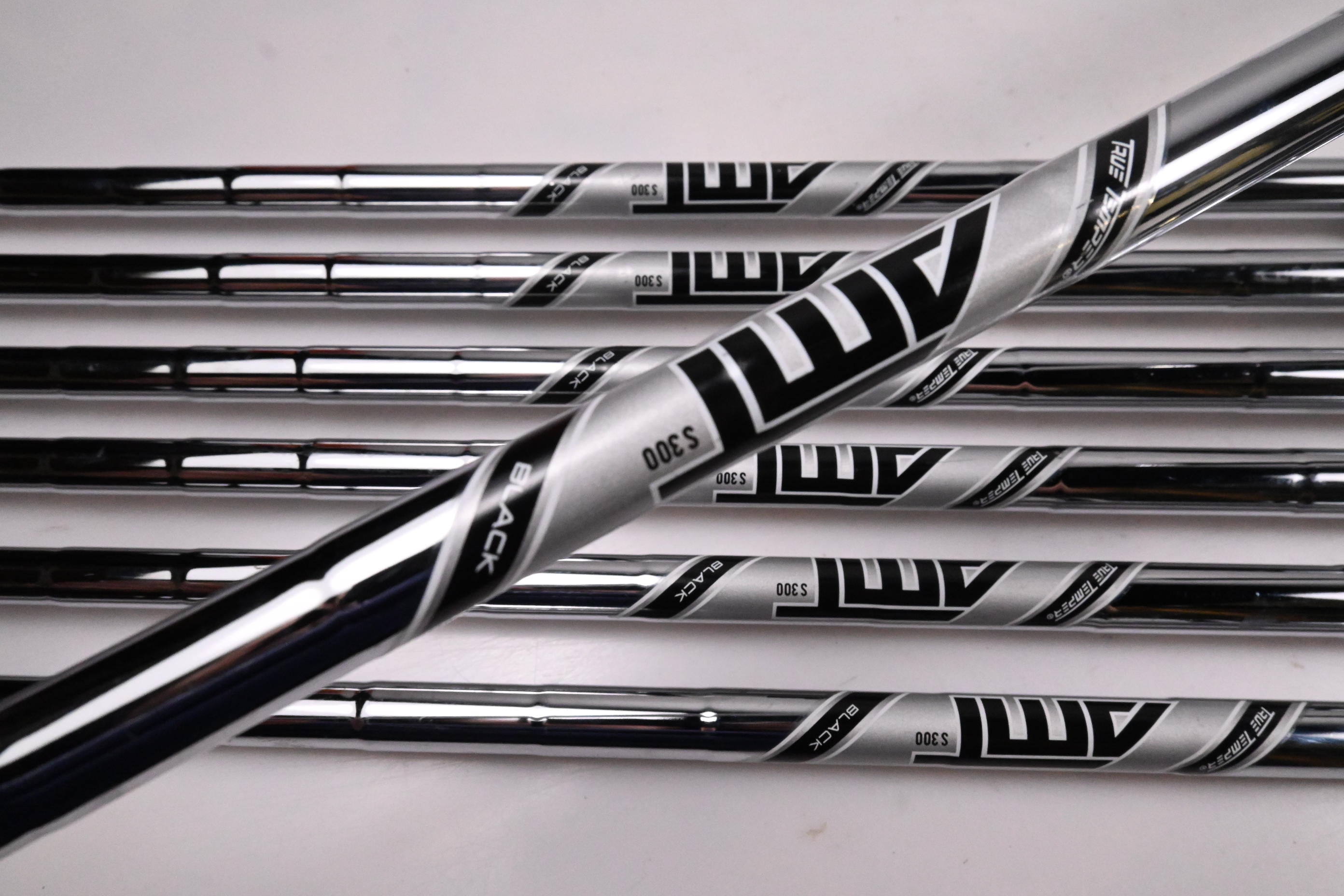 Titleist T300 2019 Irons / 5-PW+48° / Stiff Flex AMT Black S300 Shafts