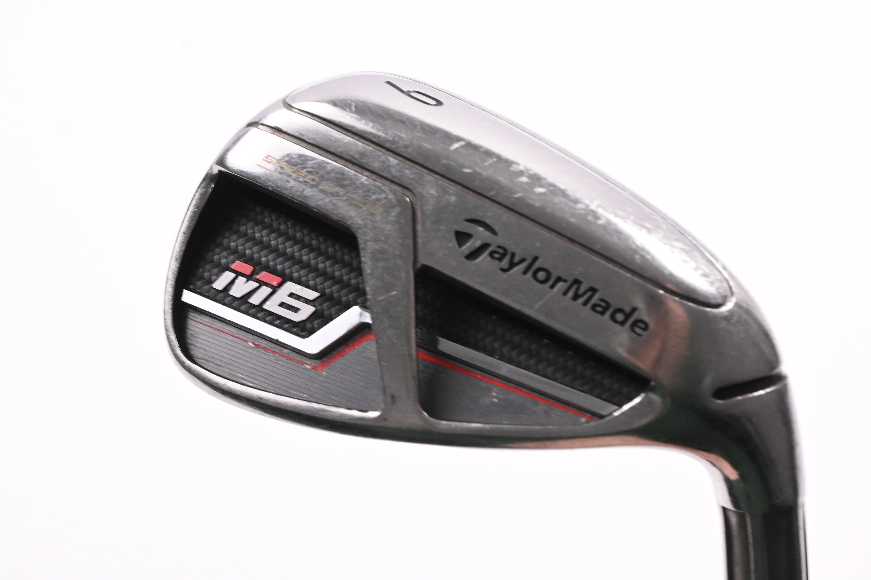 Taylormade M6 #9 Iron / Regular Flex Fujikura Atmos Orange 6 Shaft