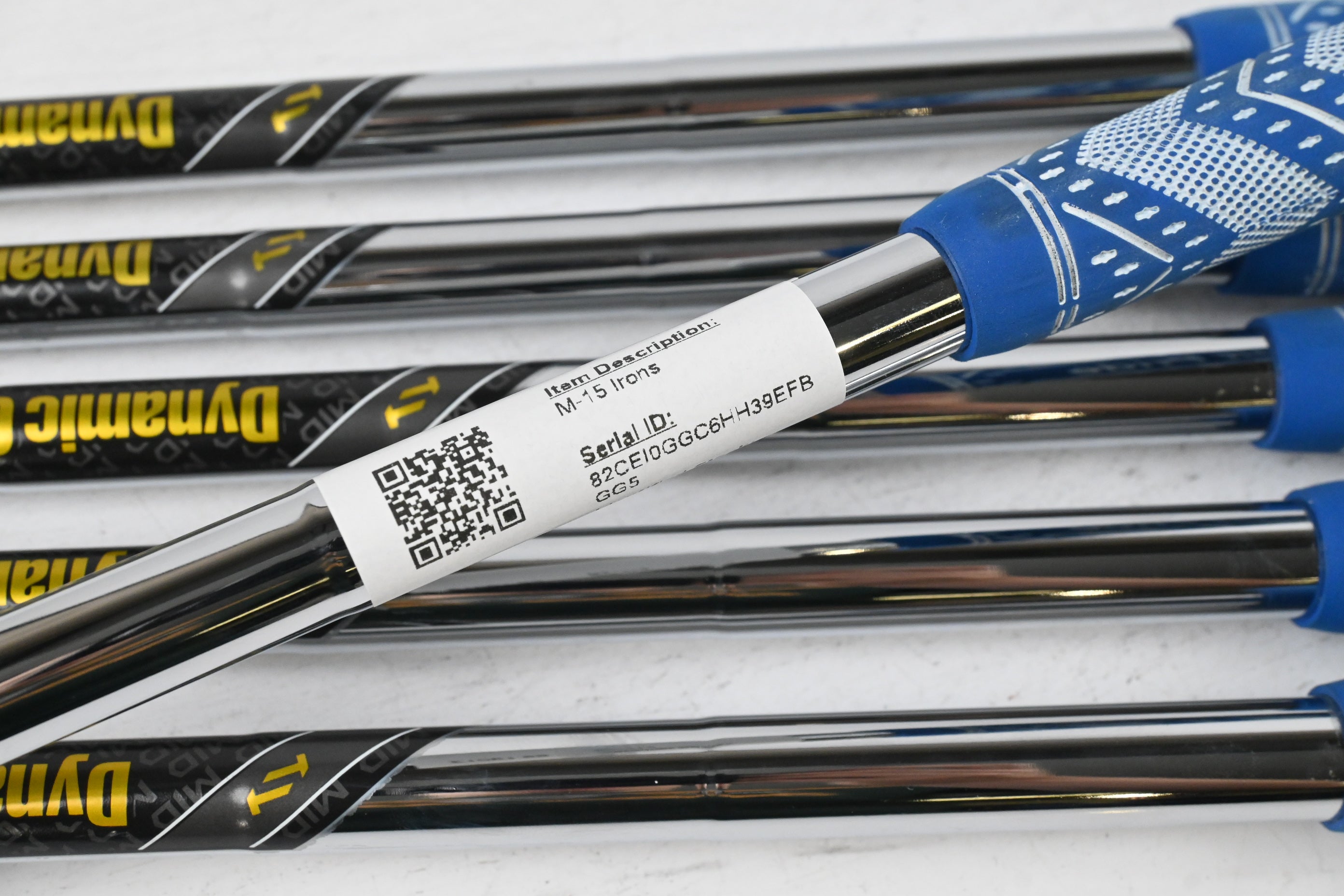 Mizuno M-15 Irons / 5-PW / Stiff Flex Dynamic Gold Mid 115 S300 Shafts