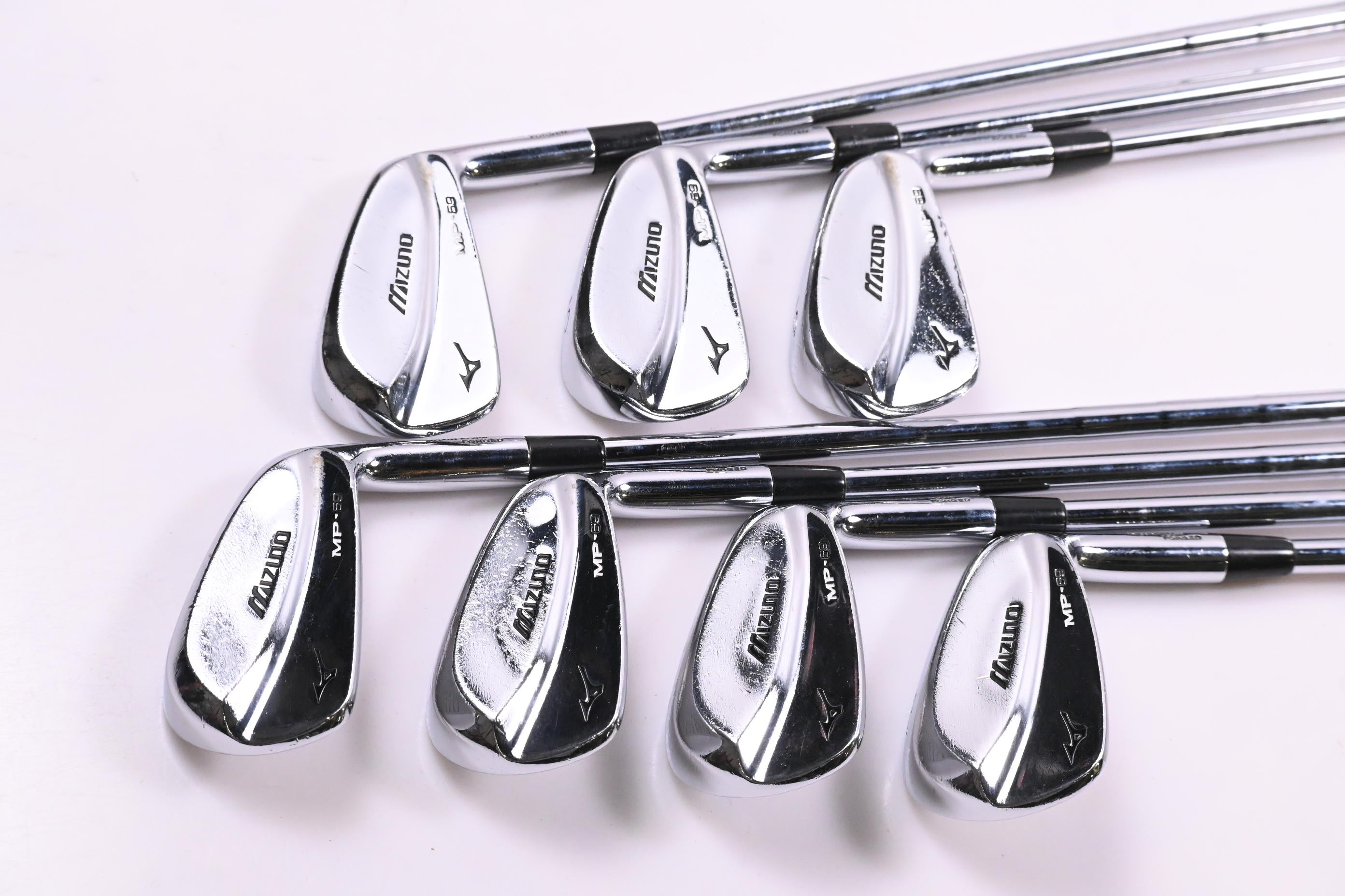 Mizuno MP-69 Irons / 4-PW / X-Flex KBS Tour Shafts