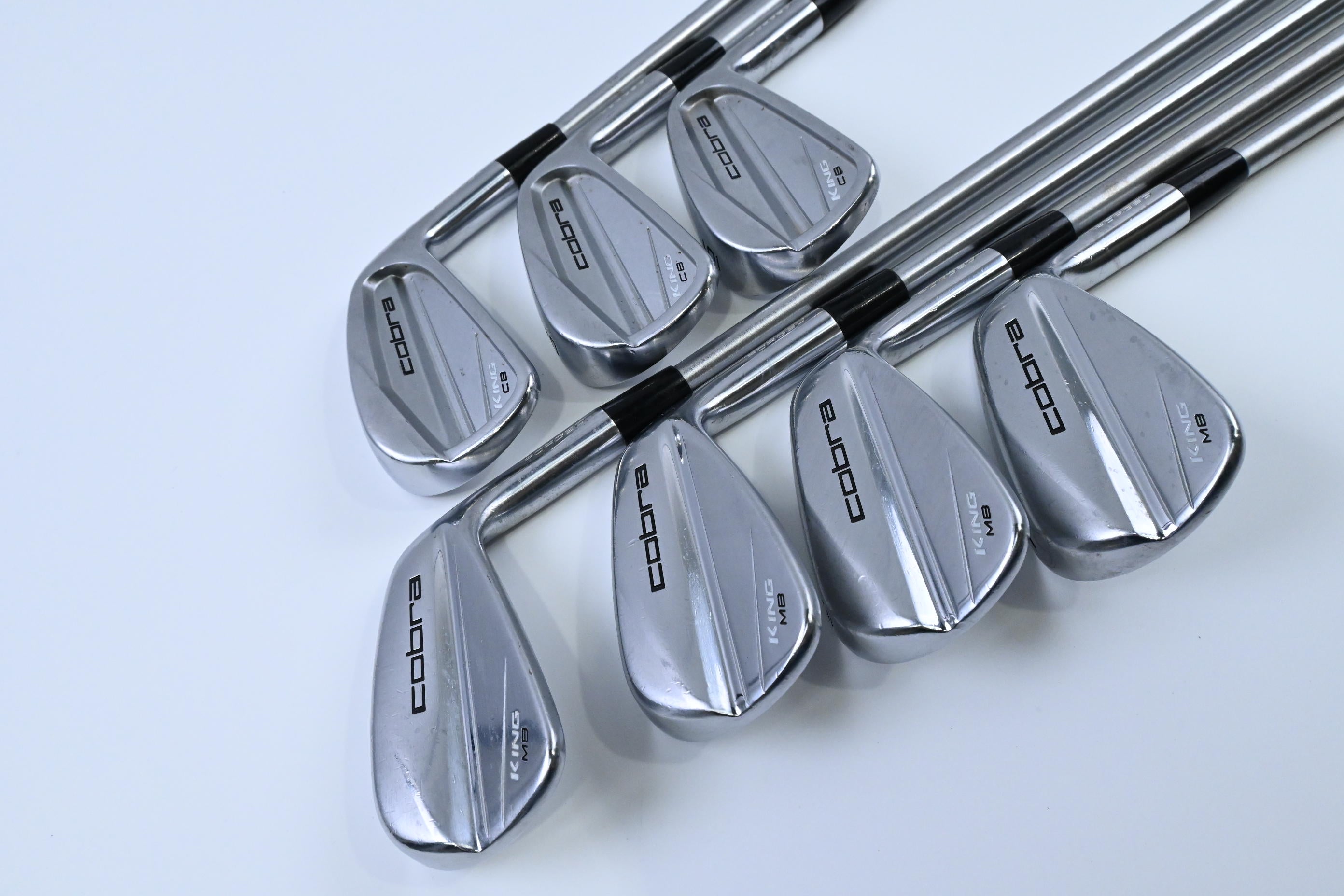 Cobra King CB/MB Combo Set Irons / 4-PW / X-Flex KBS Tour C-Taper 130 Shafts