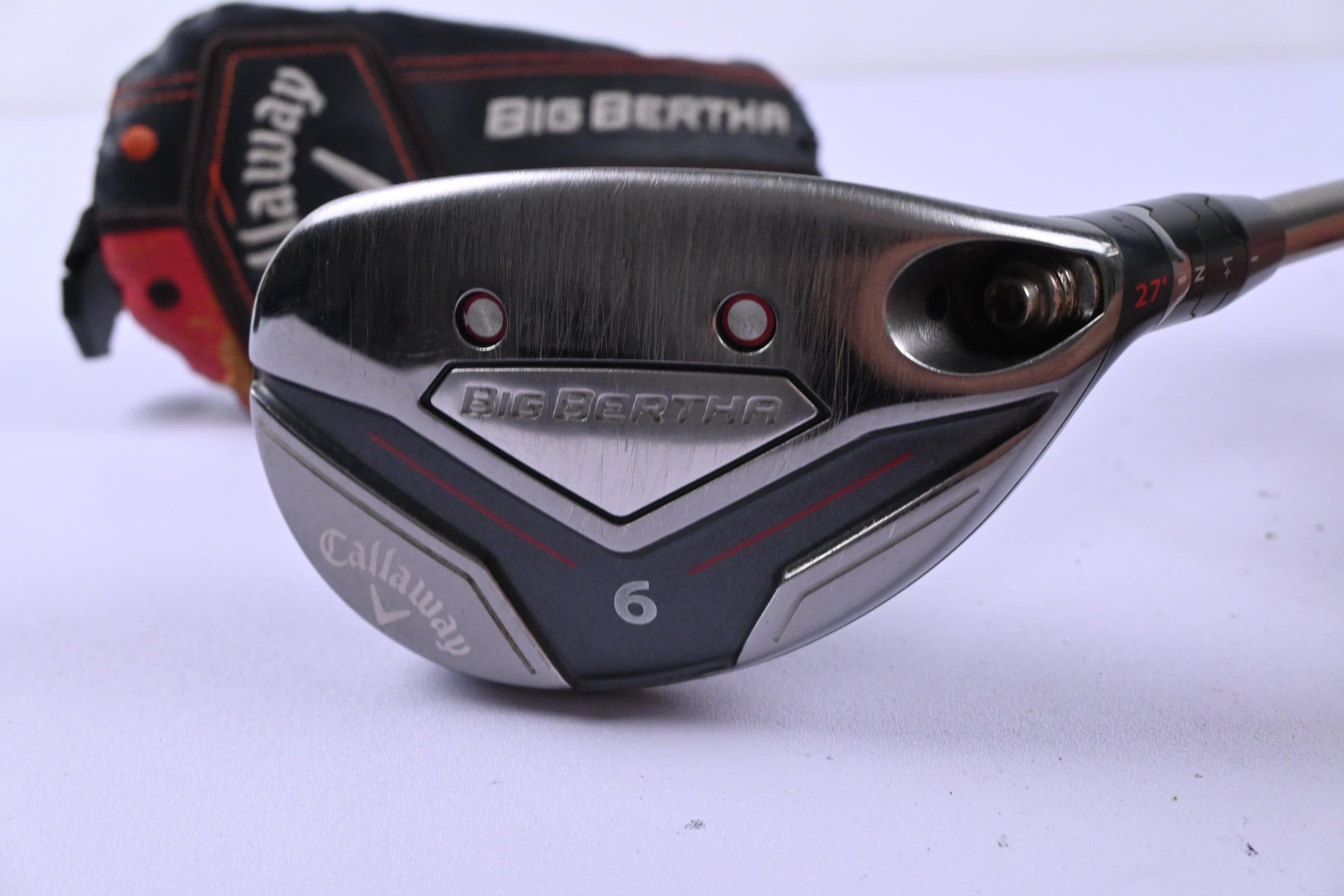 Ladies Callaway Big Bertha 2019 #6 Hybrid / 27 Degree / Ladies Flex UST ESX 450