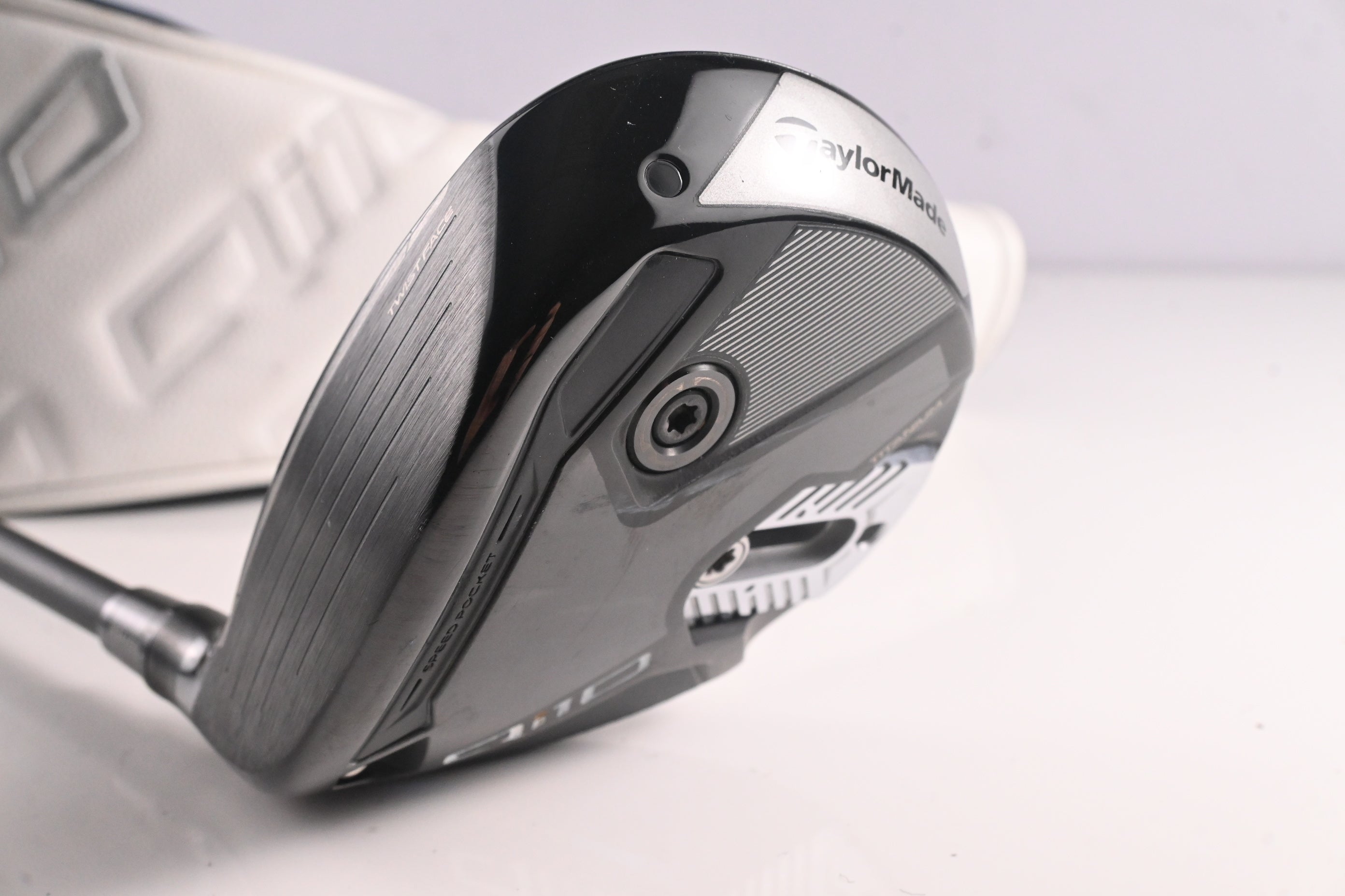 Left Hand Taylormade Qi10 Tour #3 Wood / 15 Degree / Stiff Flex Tensei AV Blue 75