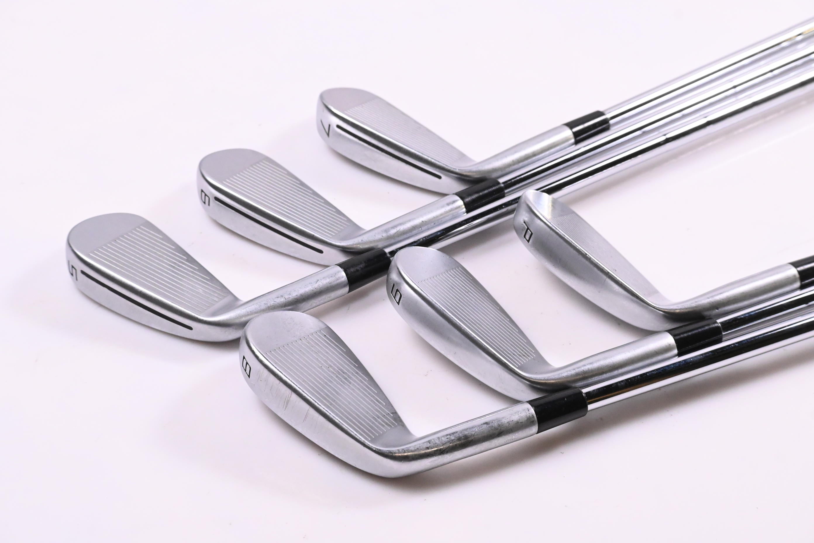 Taylormade P790 2023 Irons / 5-PW / Stiff Flex KBS Tour Shafts