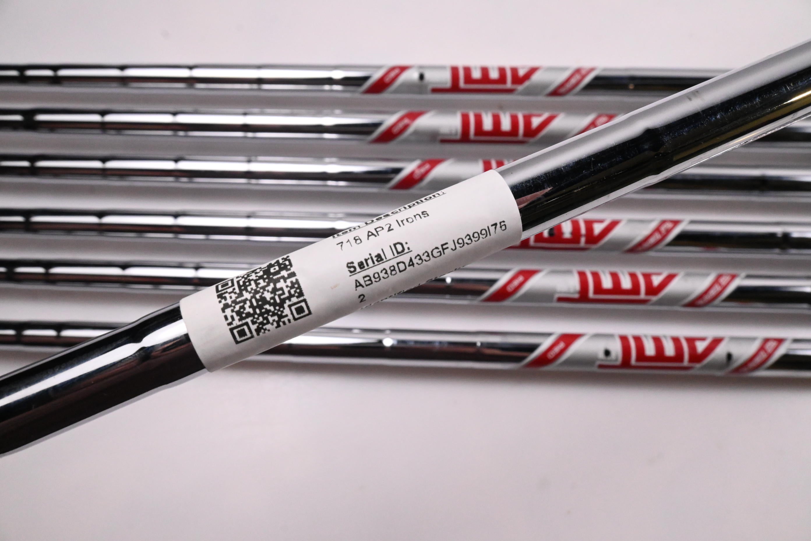 Titleist 718 AP2 Irons / 4-PW / Regular Flex AMT Red R300 Shafts