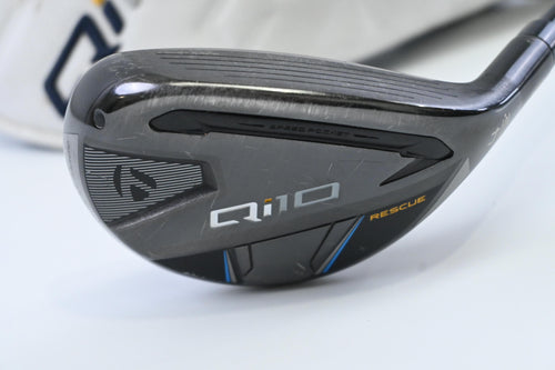 Taylormade Qi10 #4 Hybrid / 22 Degree / Regular Flex Fujikura Ventus TR Blue 6