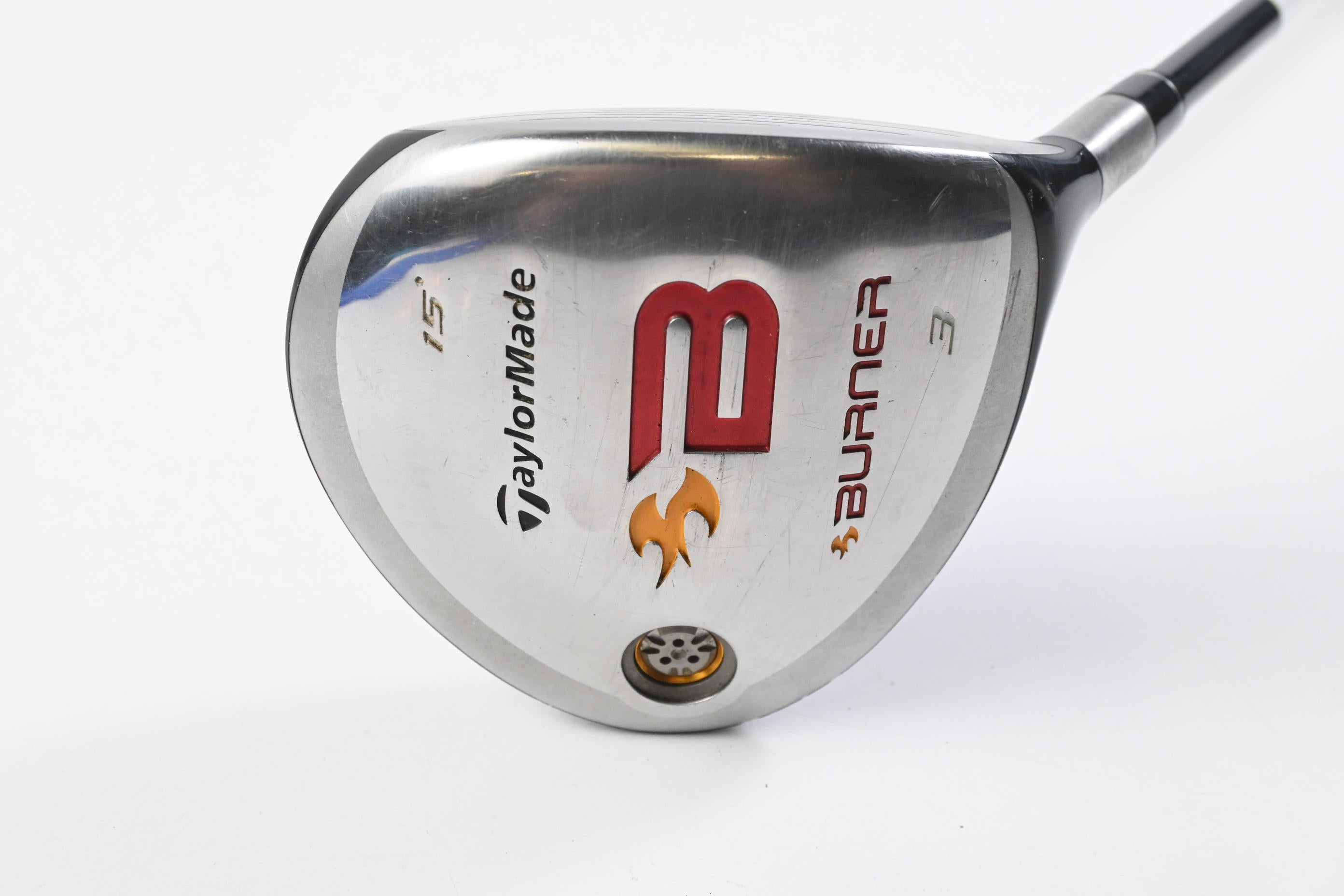 Taylormade Burner 2008 #3 Wood / 15 Degree / Regular Flex REAX 49 Shaft
