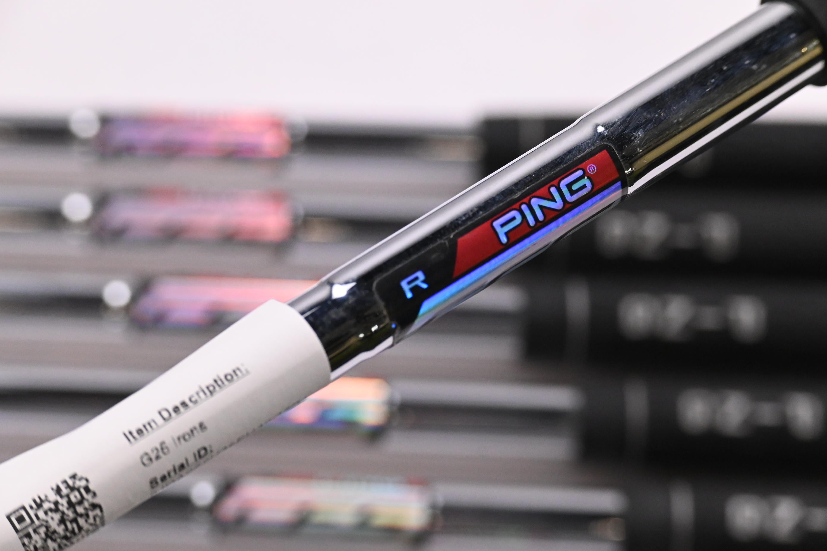 Ping G25 Irons / 4-PW+SW / White Dot / Regular Flex Ping CFS Shafts