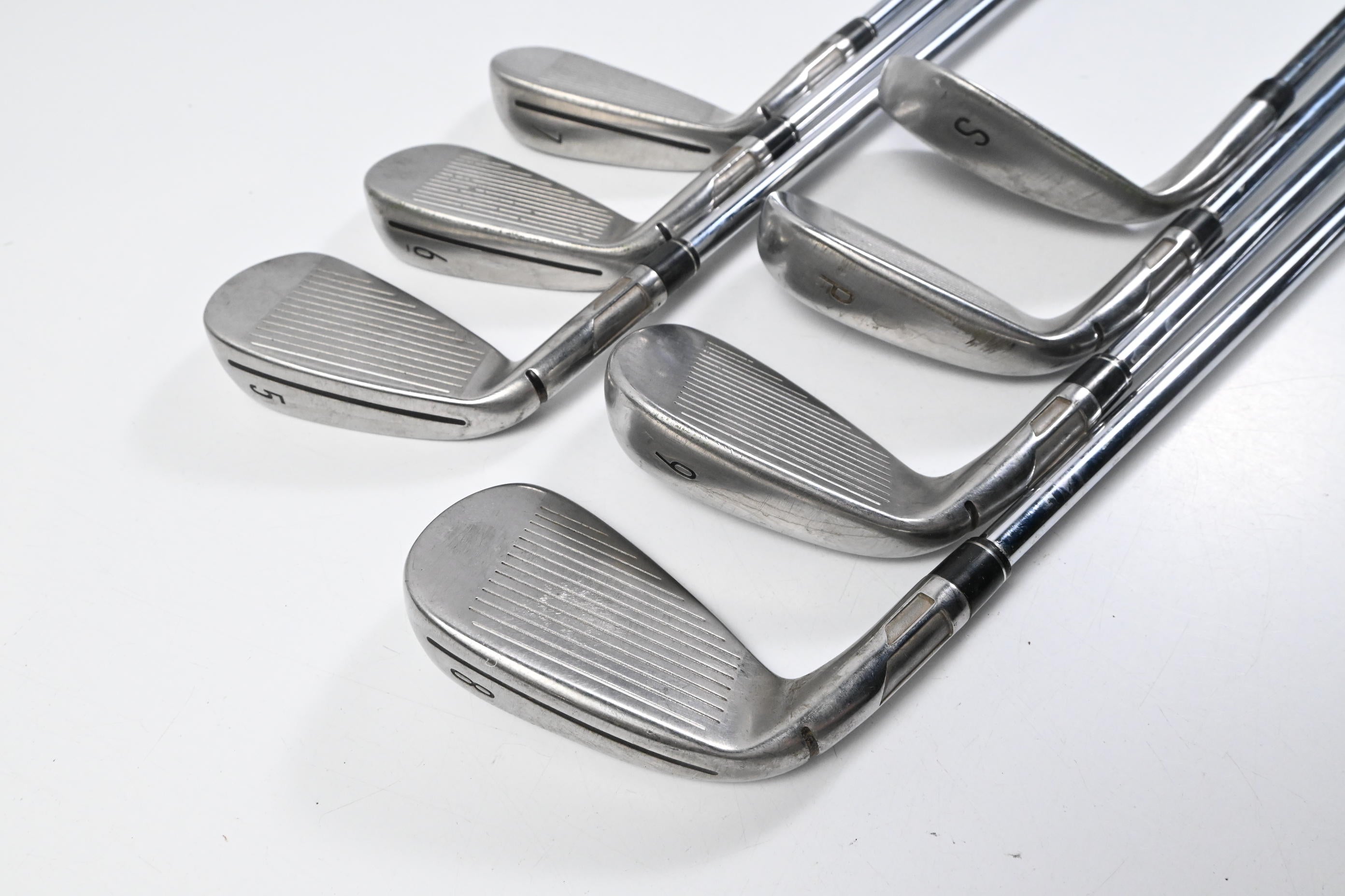 Taylormade Stealth Irons / 5-PW+SW / Stiff Flex KBS MAX MT 85 Shafts
