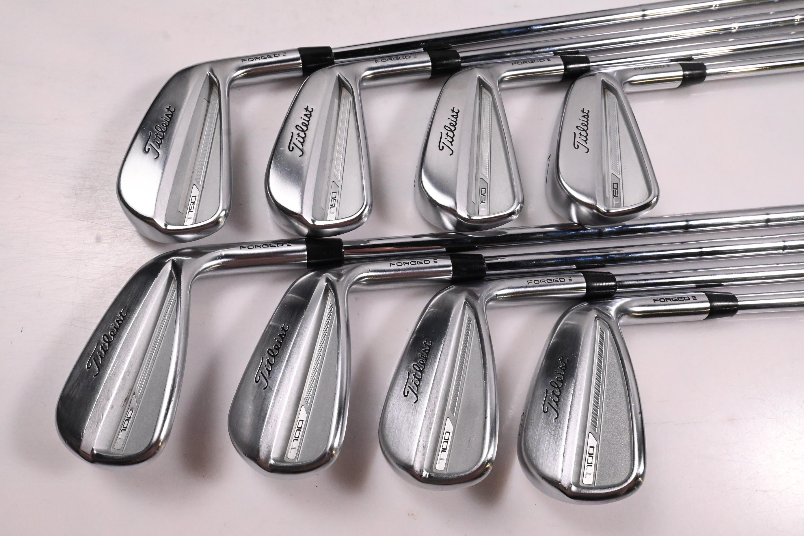 Titleist T150/T100 2023 Irons / 4-PW+50° / X-Flex Dynamic Gold X100 Shafts