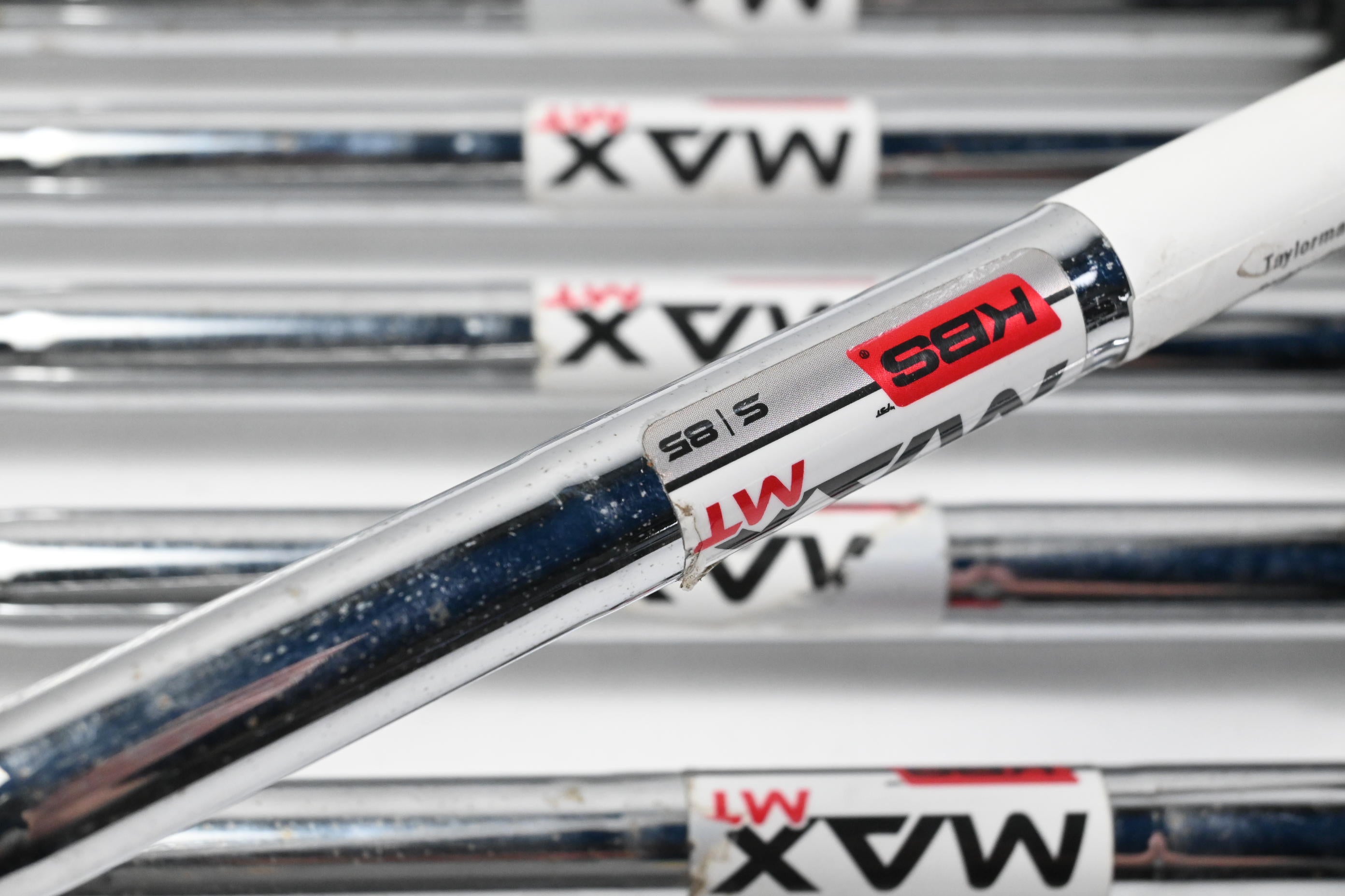 Taylormade Stealth Irons / 5-PW+SW / Stiff Flex KBS MAX MT 85 Shafts