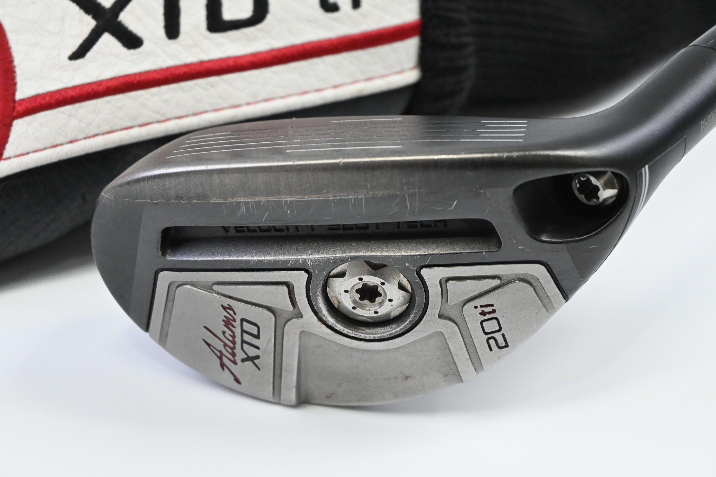 Adams XTD #4 Hybrid / 20 Degree / Stiff Flex Matrix Ozik Atlus hQ3 Red Tie Shaft