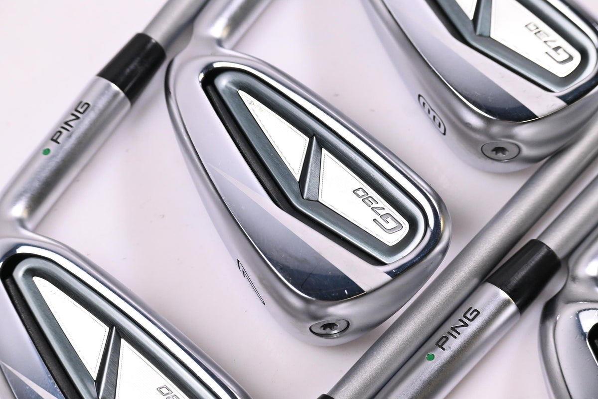 Ping G730 Irons / 6-PW+GW+56° / Green Dot / Senior Flex Ping Alta Quick 35