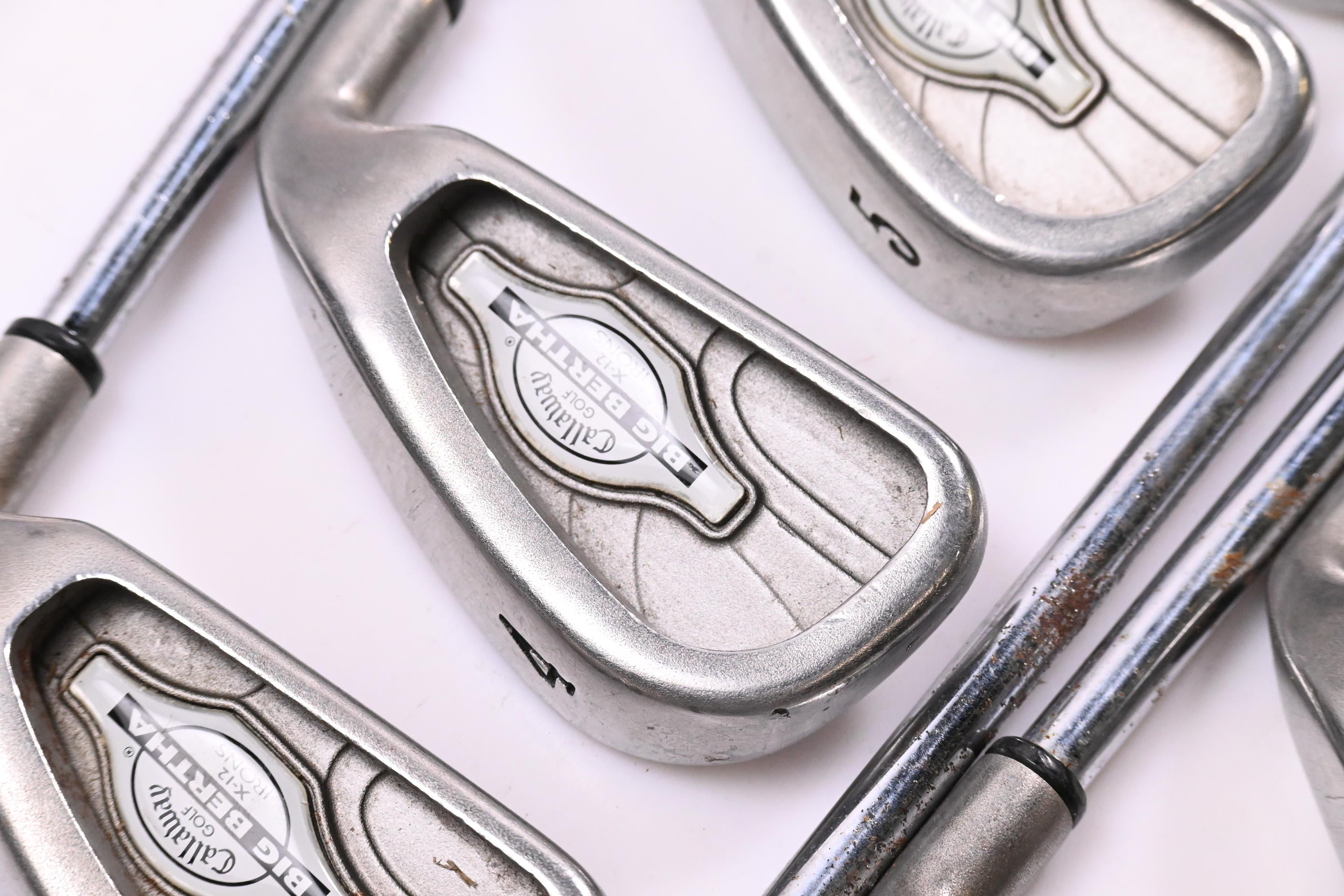 Callaway X-12 Irons / 3-PW+SW / Regular Flex Callaway Memphis "10" 98 Shafts