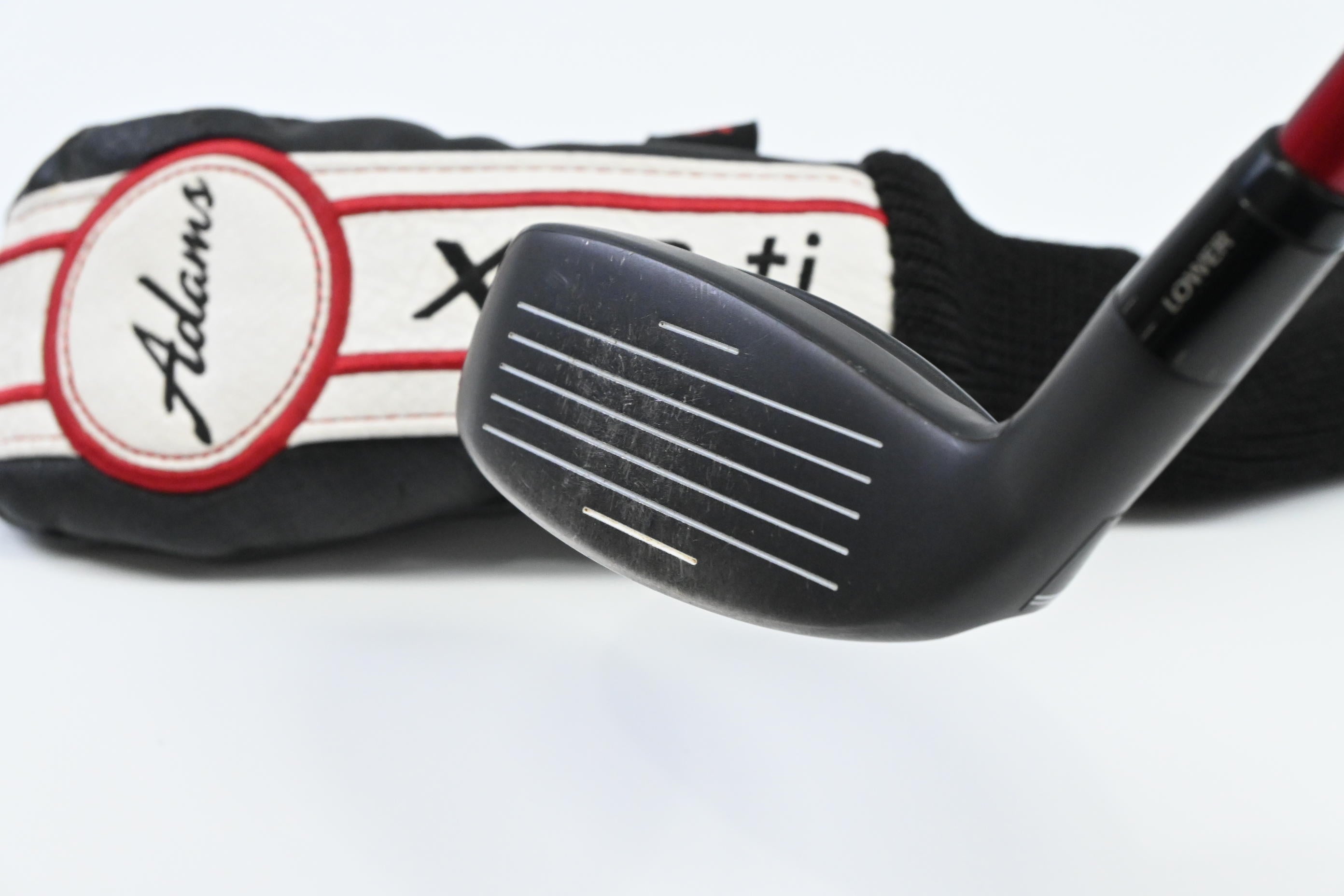 Adams XTD #4 Hybrid / 20 Degree / Stiff Flex Matrix Ozik Atlus hQ3 Red Tie Shaft