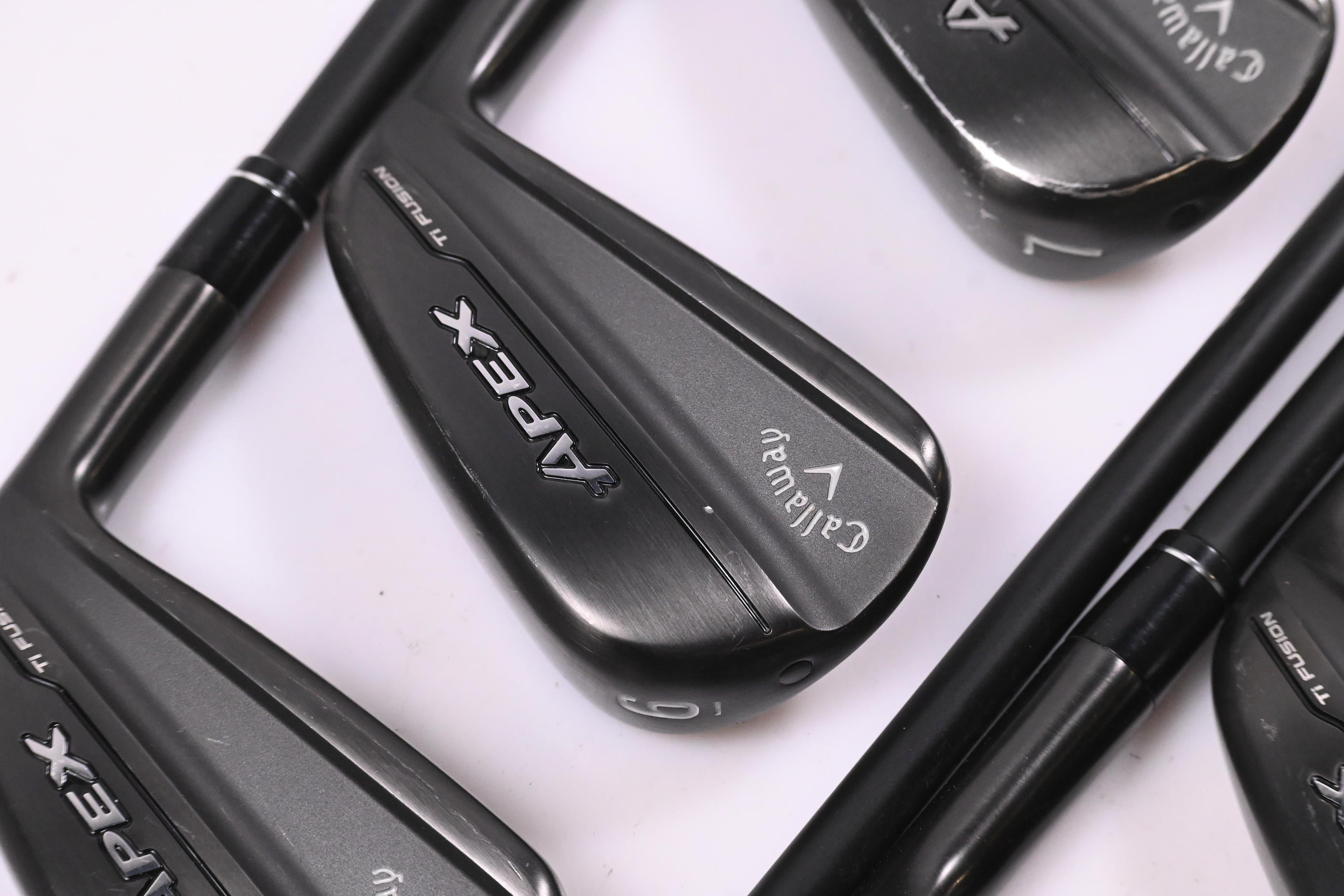 Callaway Apex Ti Fusion Irons / 5-PW+GW / Regular Flex MMT 70 Shafts