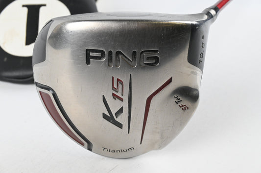 Ping K15 SF Tec Driver / 10.5 Degree / Stiff Flex Ping TFC 149 Shaft