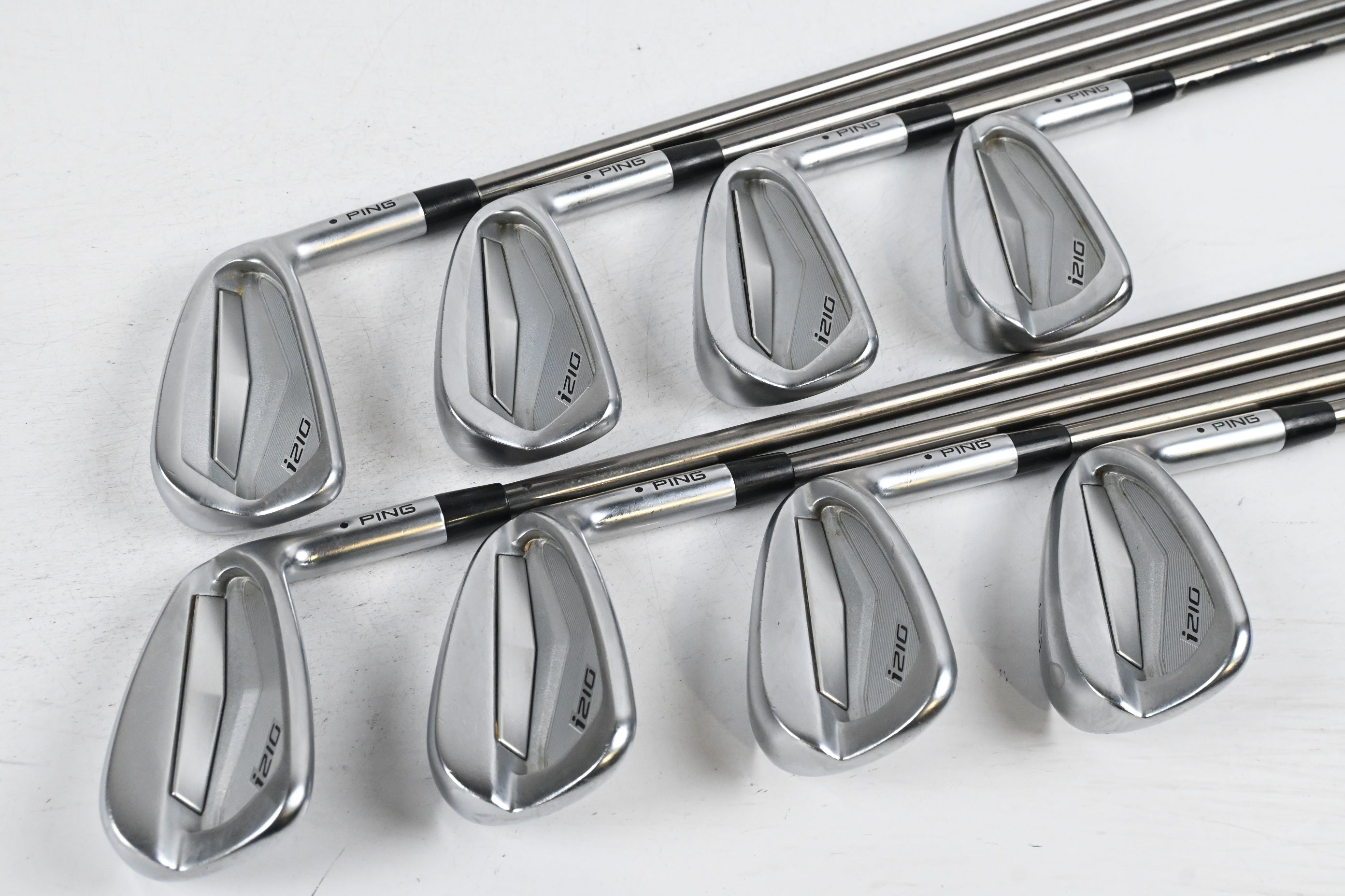 Ping i210 Irons / 4-PW+GW / Black Dot / Regular Flex UST Mamiya Recoil ES 780 Shafts