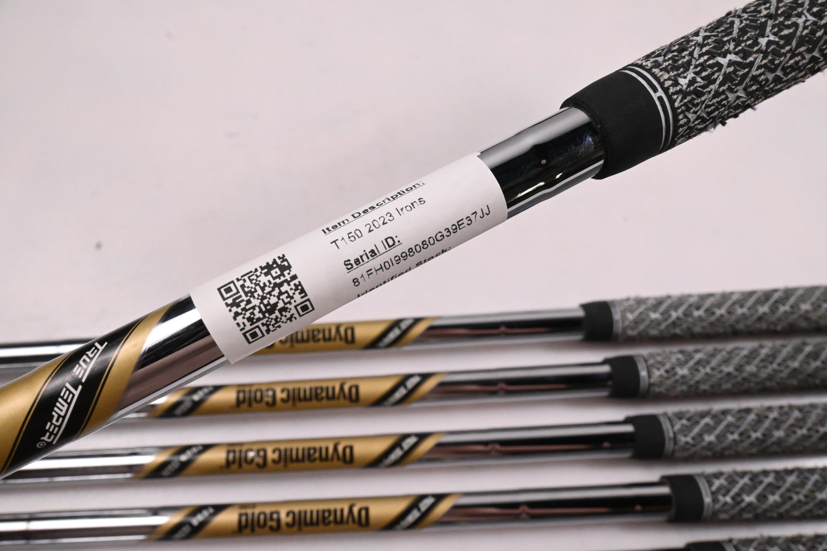 Titleist T150/T100 2023 Irons / 4-PW+50° / X-Flex Dynamic Gold X100 Shafts