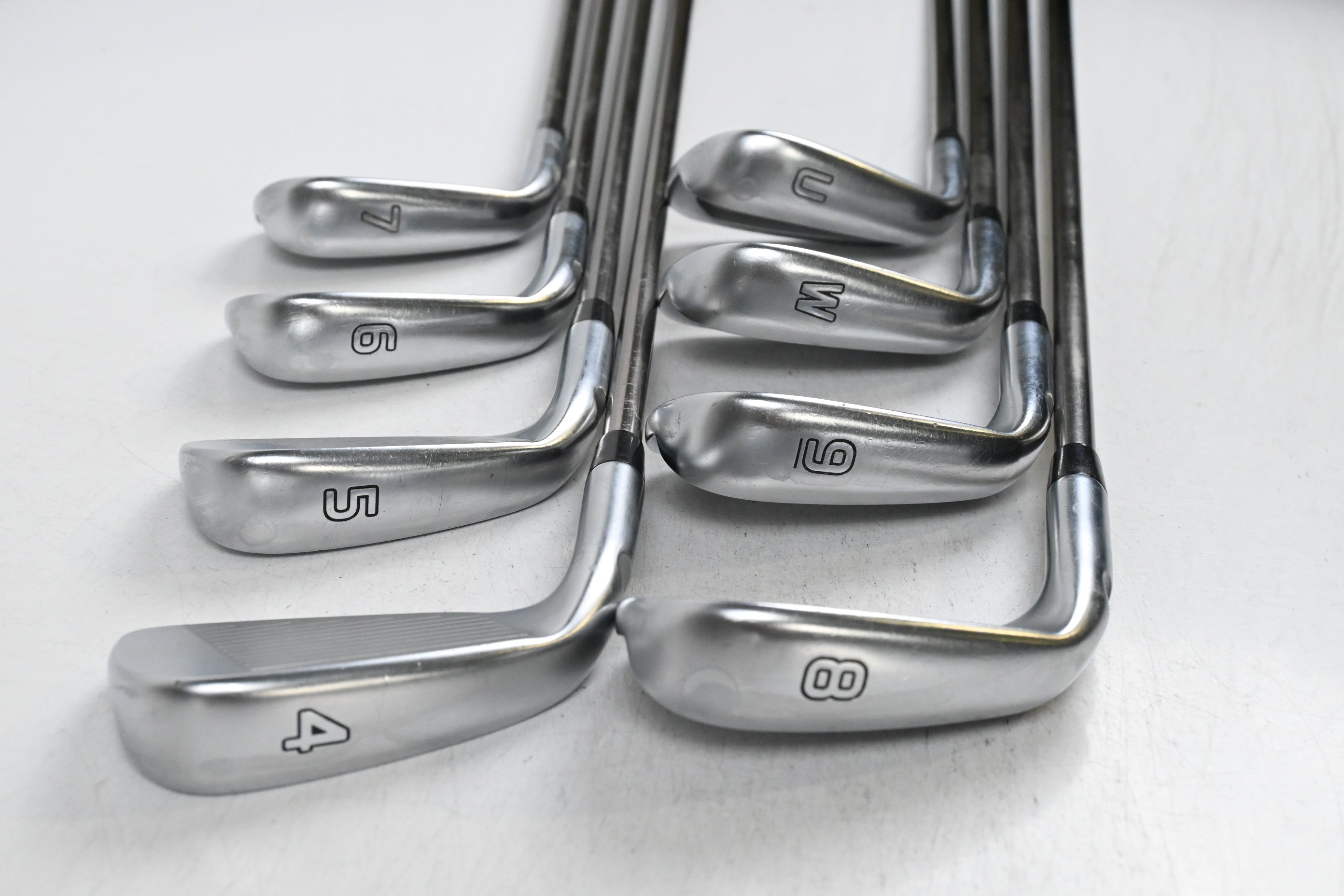 Ping i210 Irons / 4-PW+GW / Black Dot / Regular Flex UST Mamiya Recoil ES 780 Shafts