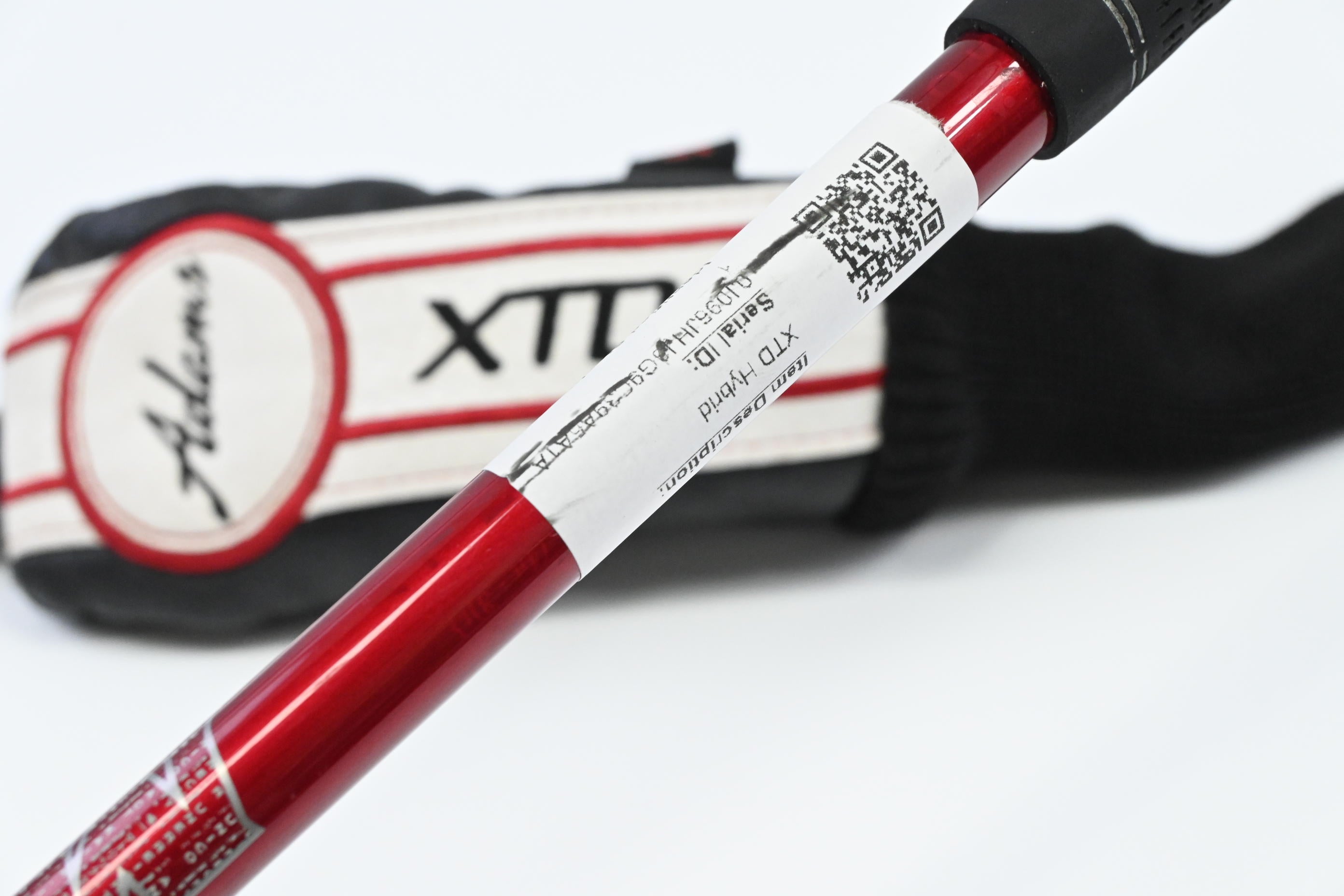 Adams XTD #4 Hybrid / 20 Degree / Stiff Flex Matrix Ozik Atlus hQ3 Red Tie Shaft