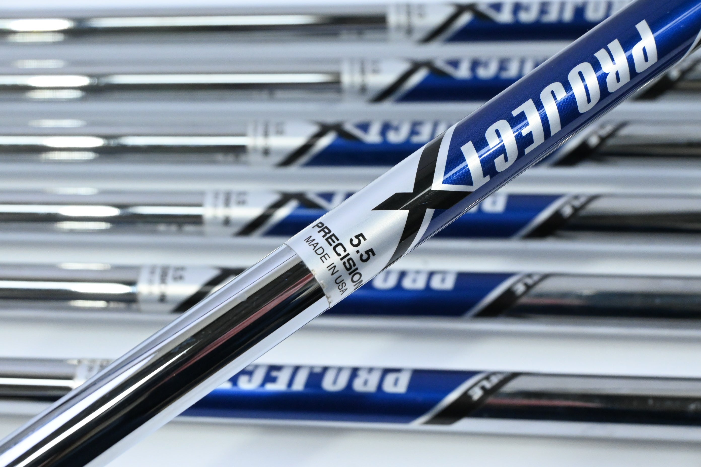 Left Hand Mizuno MP-25 Irons / 4-PW / Regular Plus Flex Project X Rifle Shafts
